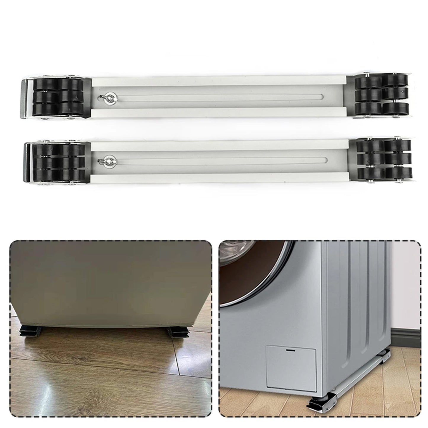 2pc Castor Wheels Heavy Duty For Furniture Moving - Happy Price - Image 4