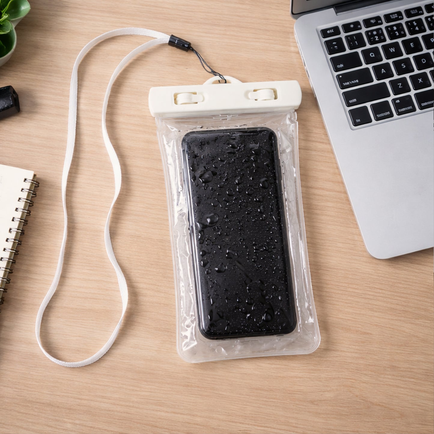 Waterproof Mobile Pouch - Clear Touchscreen Compatible Dry Bag (1 Pc) - Happy Price - Image 2