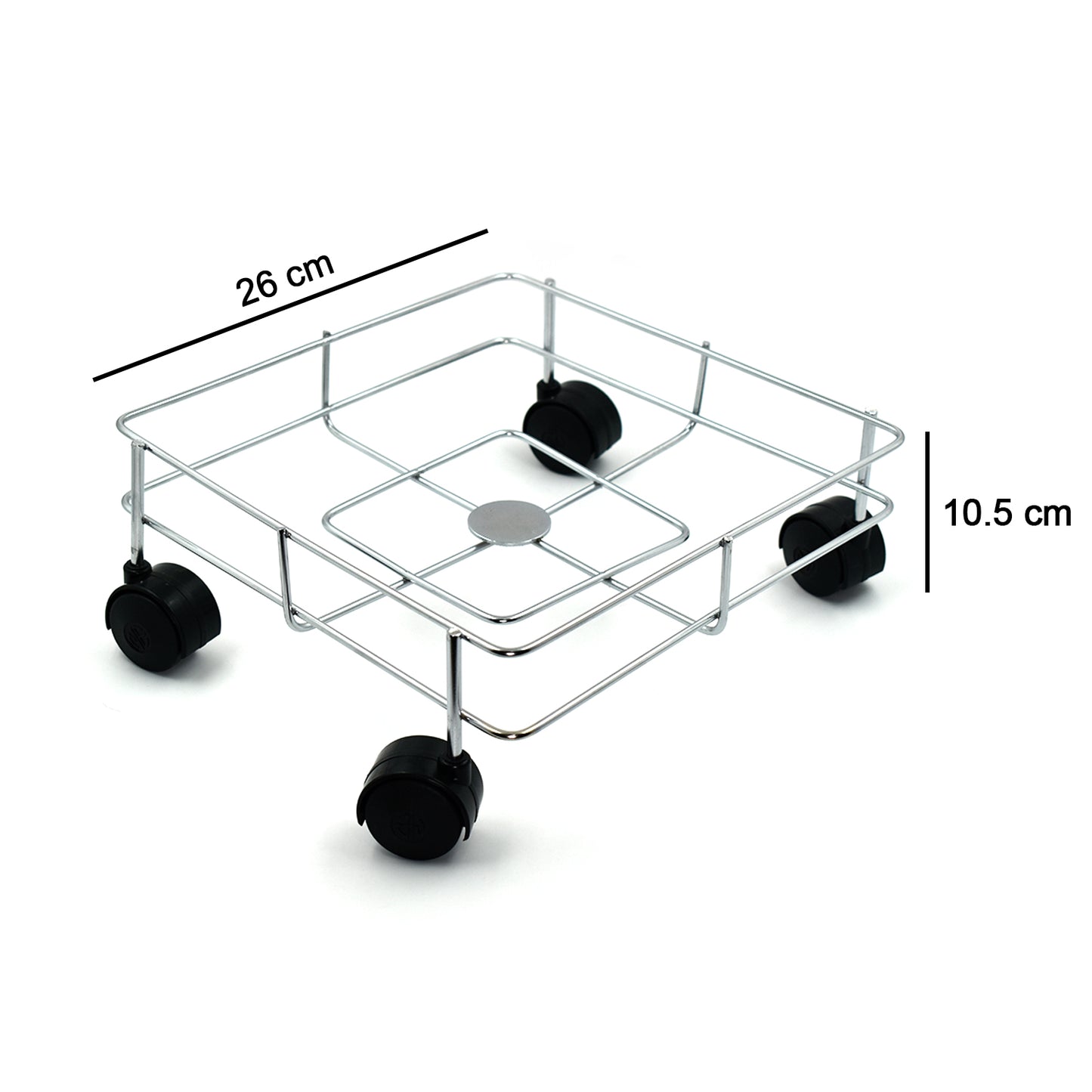 Ss Square Oil Stand For Carrying Oil Bottles And Jars Easily Without Any Problem. - Happy Price - Image 4