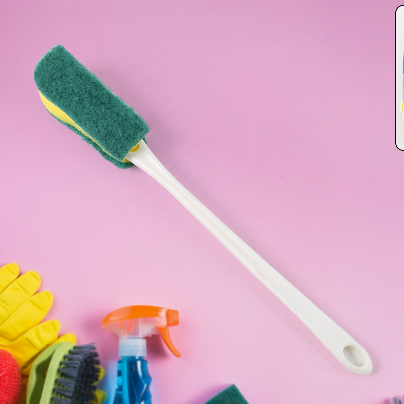 Pro Clean Premium Long Handle Bottle (1 Pc) - Happy Price - Image 1