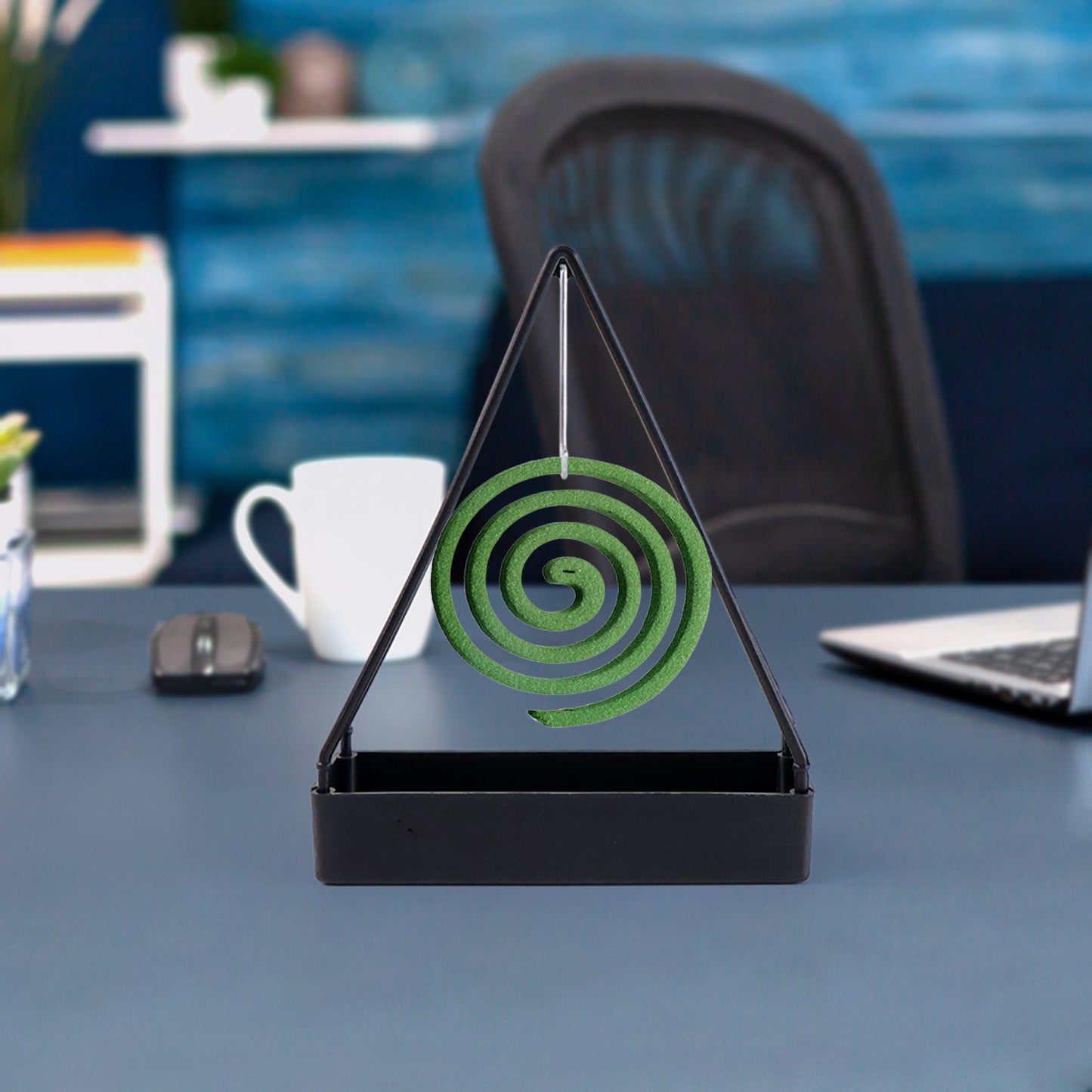 Compact Triangle Mosquito Coil Stand (1 Pc) - Happy Price - Image 3