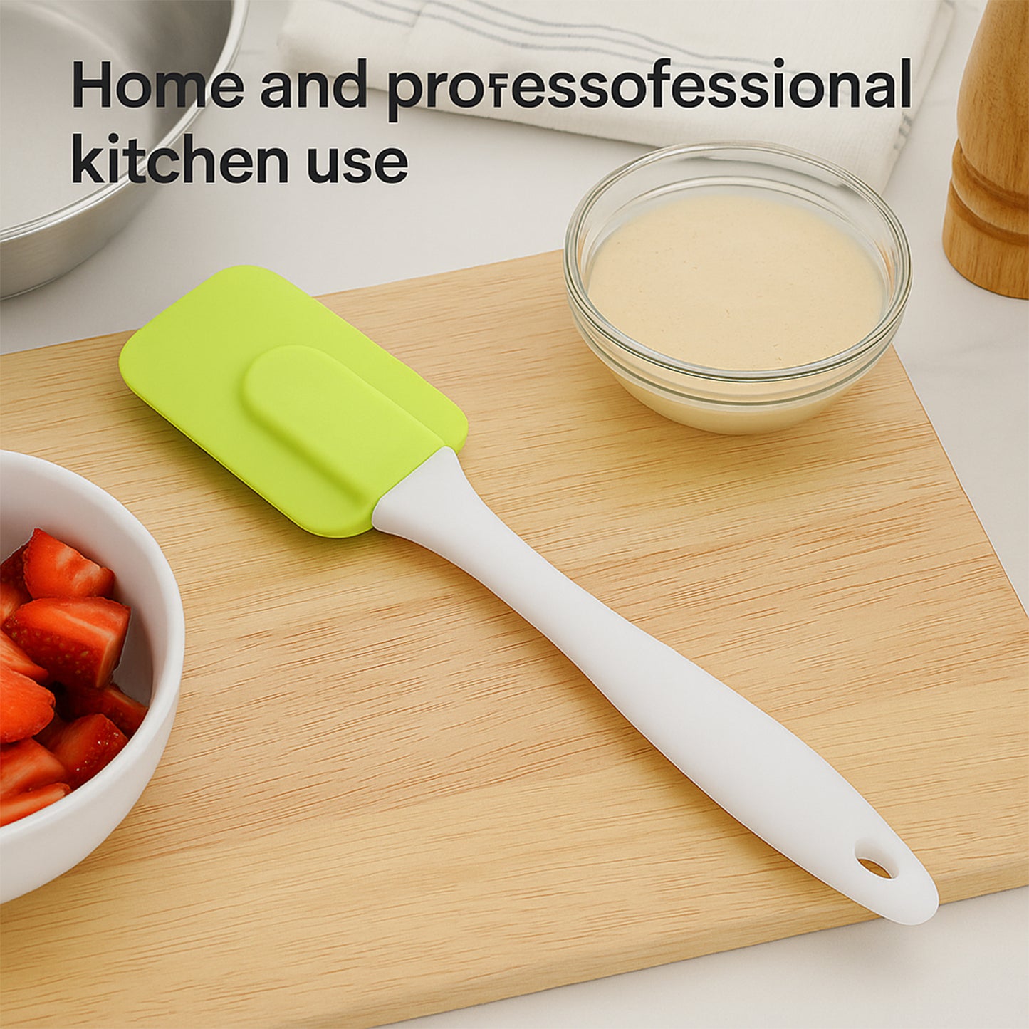 Silicone Cooking Spatula For Baking (1 Pc  18 Cm) - Happy Price - Image 4