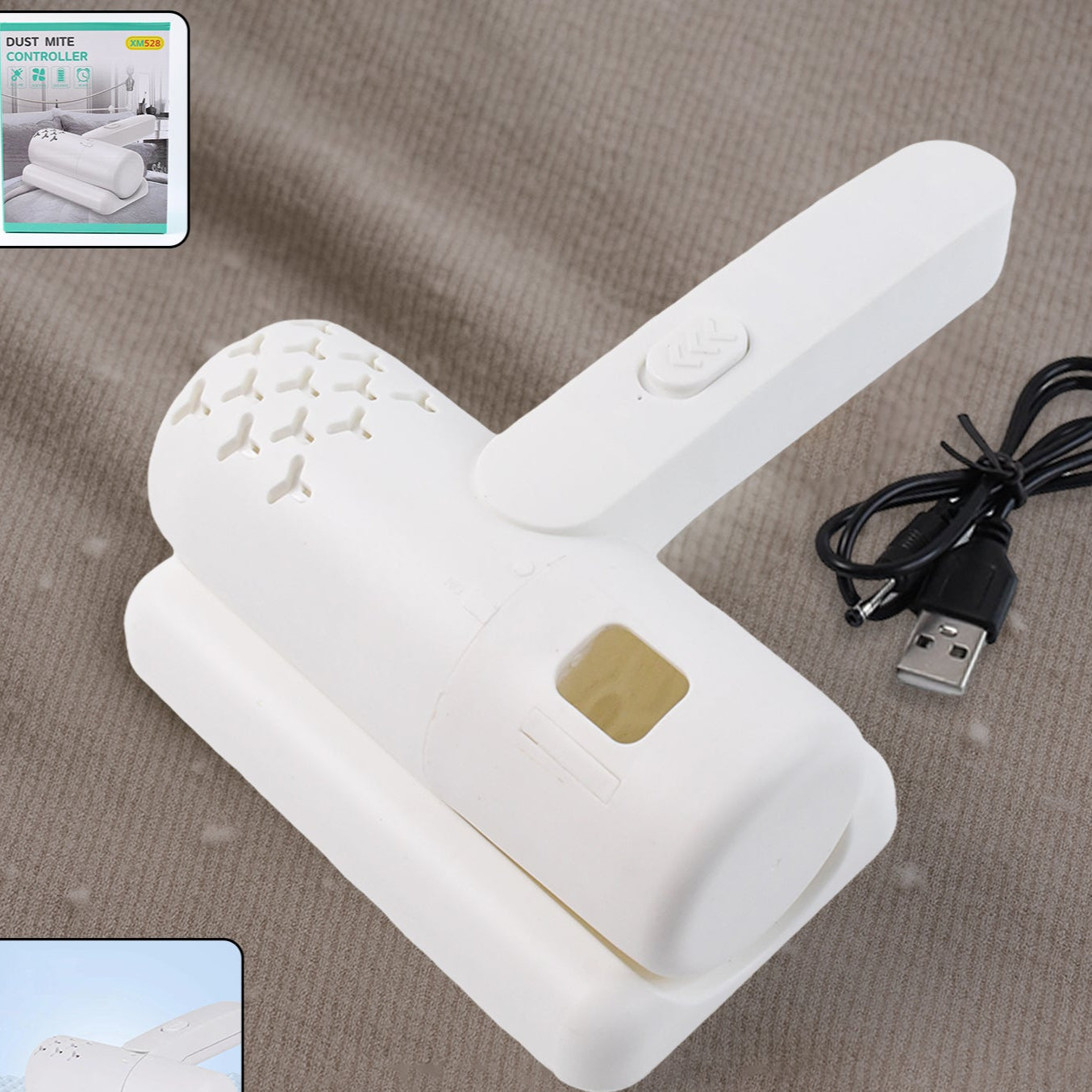 Usb Rechargeable Dust Mite Controller - Happy Price - Image 1