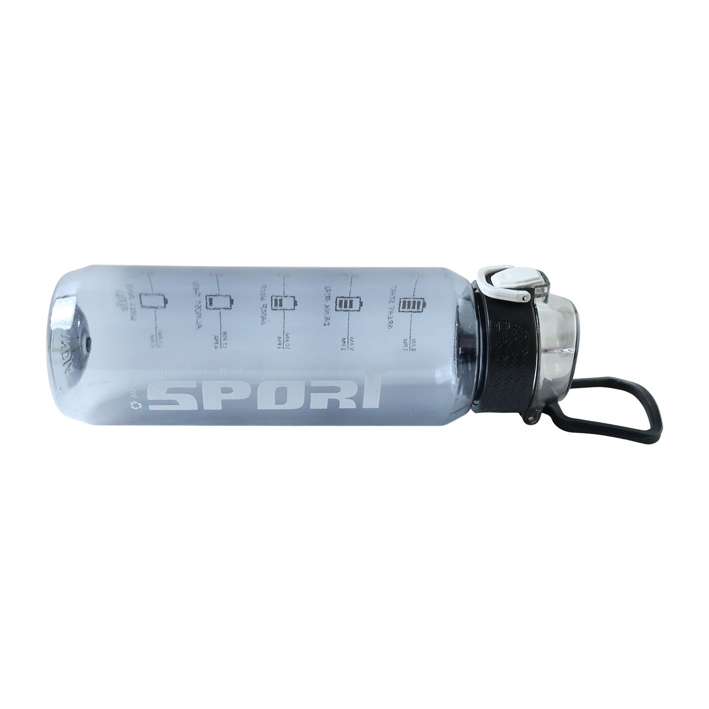 1000 ML Sports Water Bottle - Leakproof Flip Lock Lid, Carry Handle (1 Pc) - Happy Price - Image 4