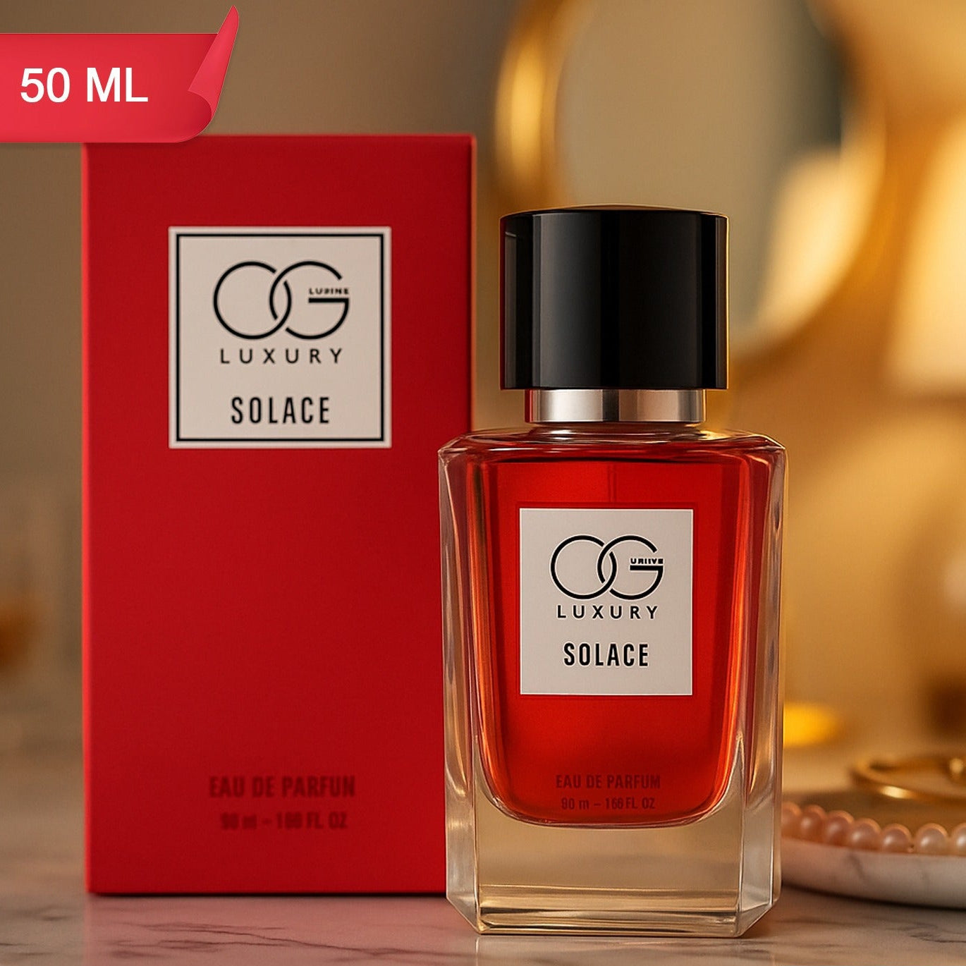 OG Luxury Solace Eau De Parfum for Men & Women, 50 ML - Happy Price - Image 1