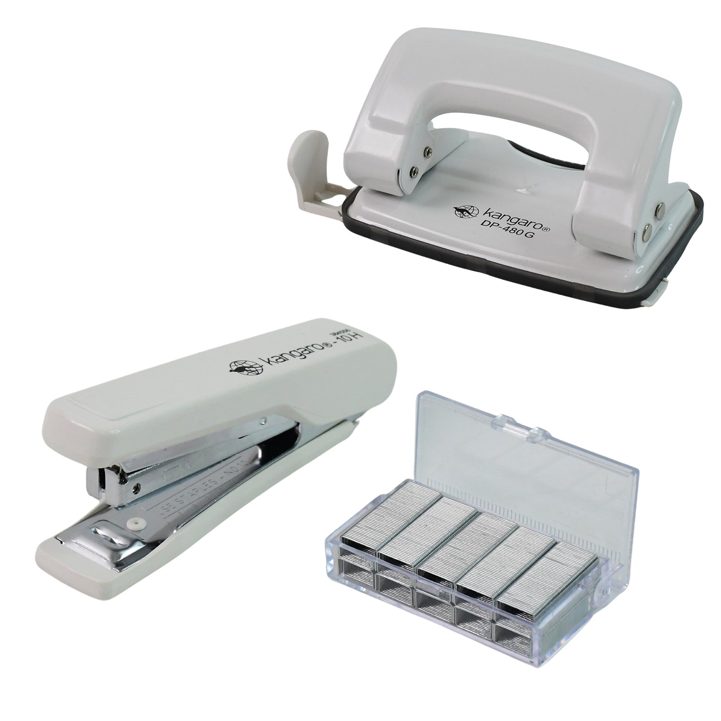4-in-1 Stationery Gift Set: Stapler, Staples, Remover & 2-Hole Punch - Happy Price - Image 4