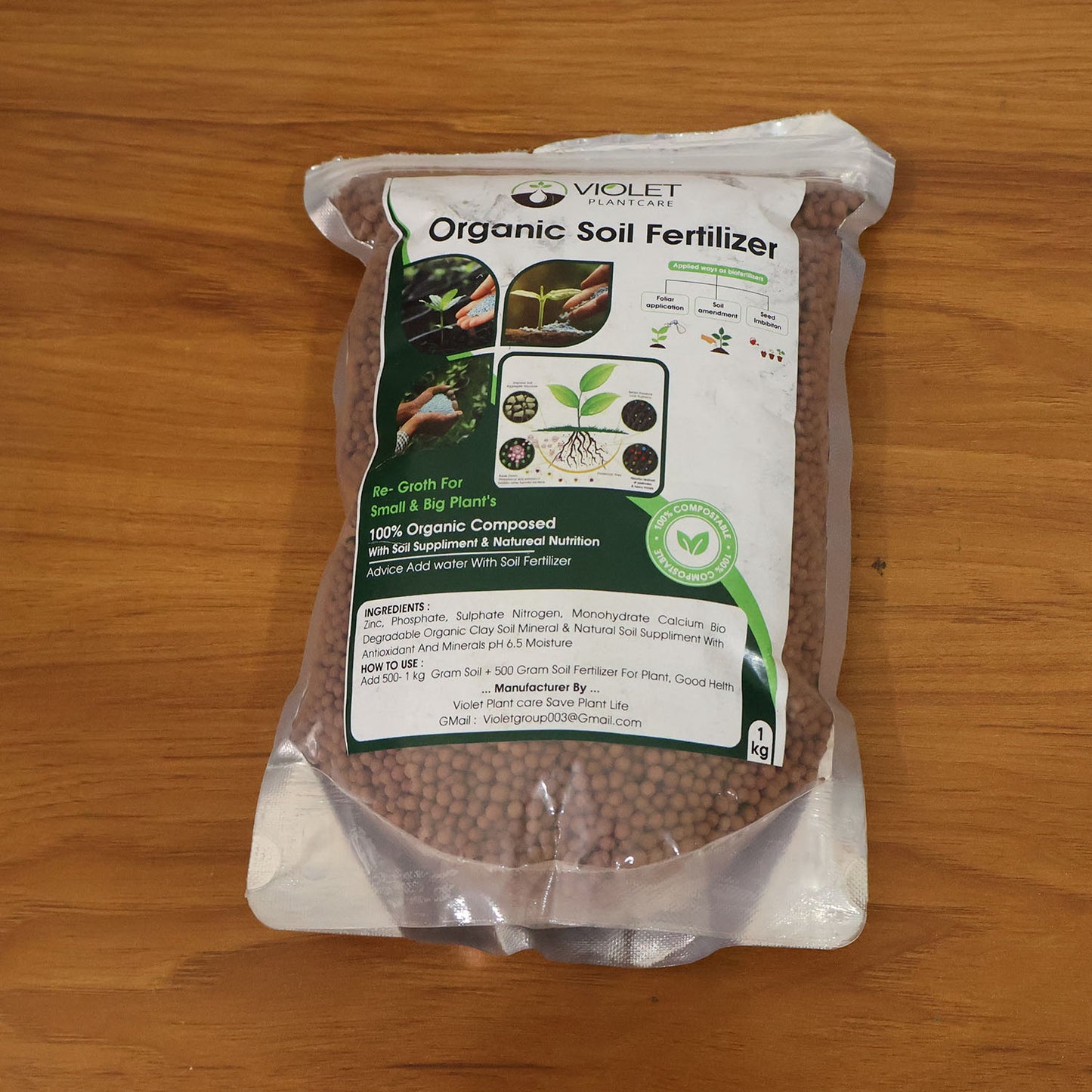 HappyPrice Organic Soil Fertilizer Granules - Natural Plant Booster (1 KG) - Happy Price - Image 7
