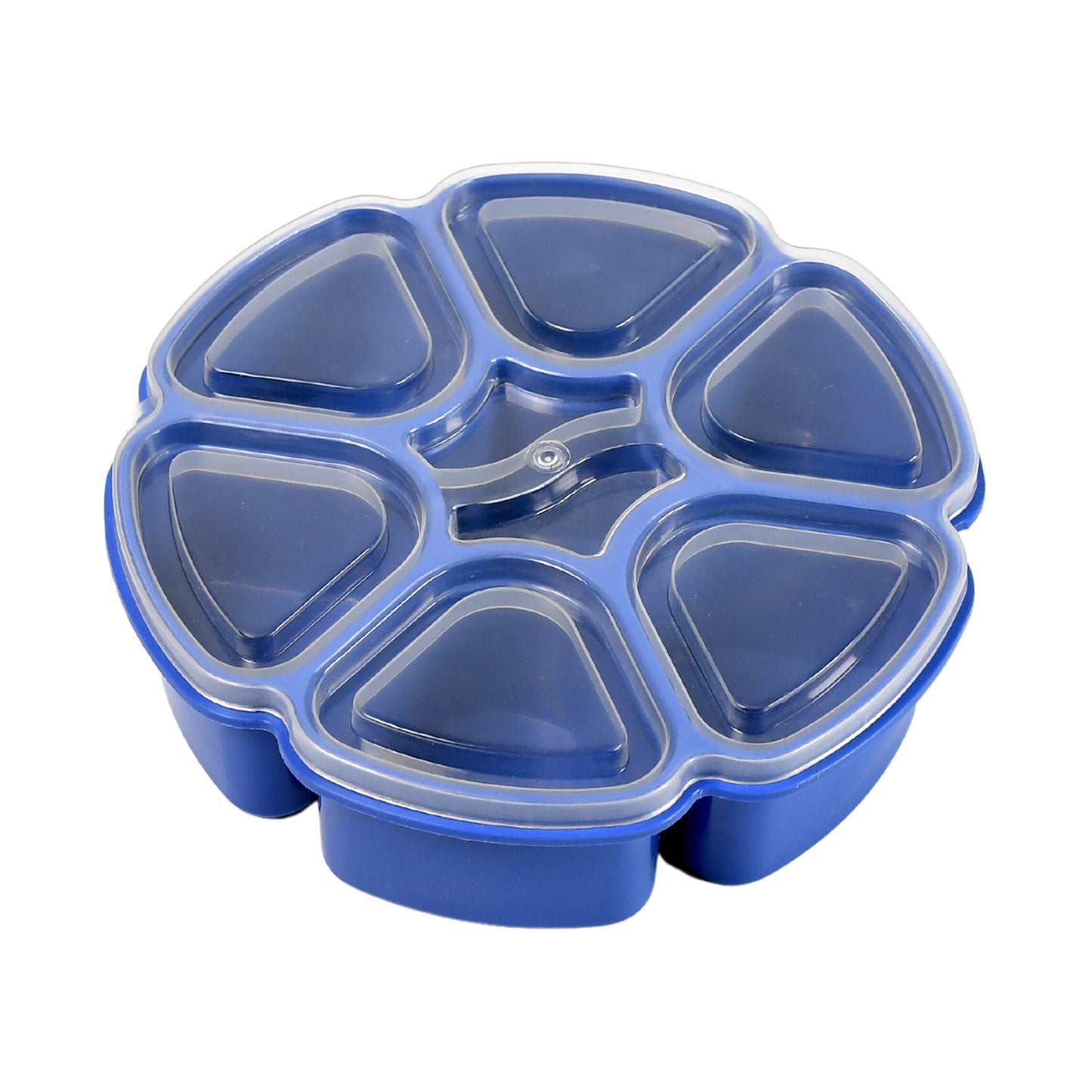 Unique Design Multipurpose Masala  Spice Box Container Spice Box For Kitchen  Masala Container  ( Plastic 7 Section ) - Happy Price - Image 2