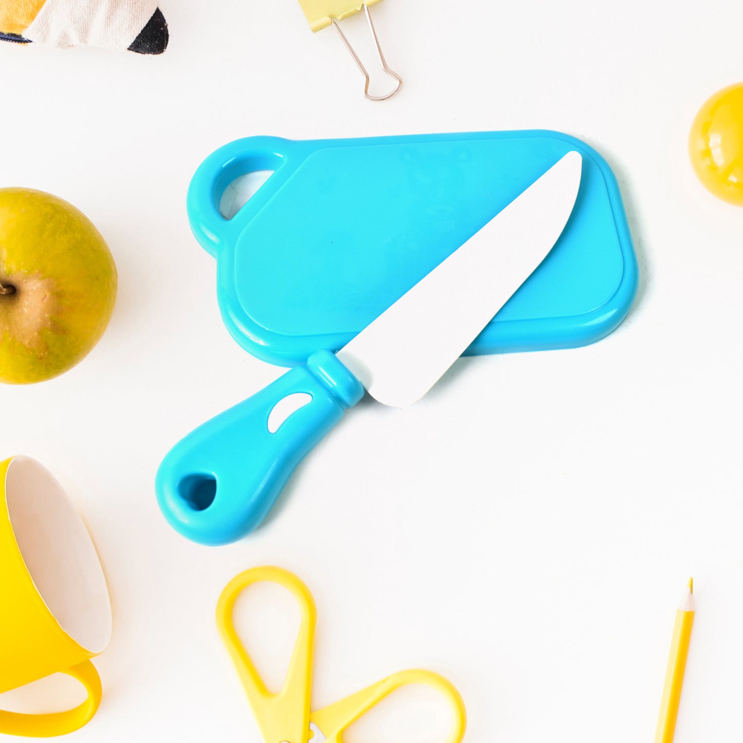 Realistic Slice-able Fruits And Vegetables Cut In 2 Part Play Toy Set - Happy Price - Image 3