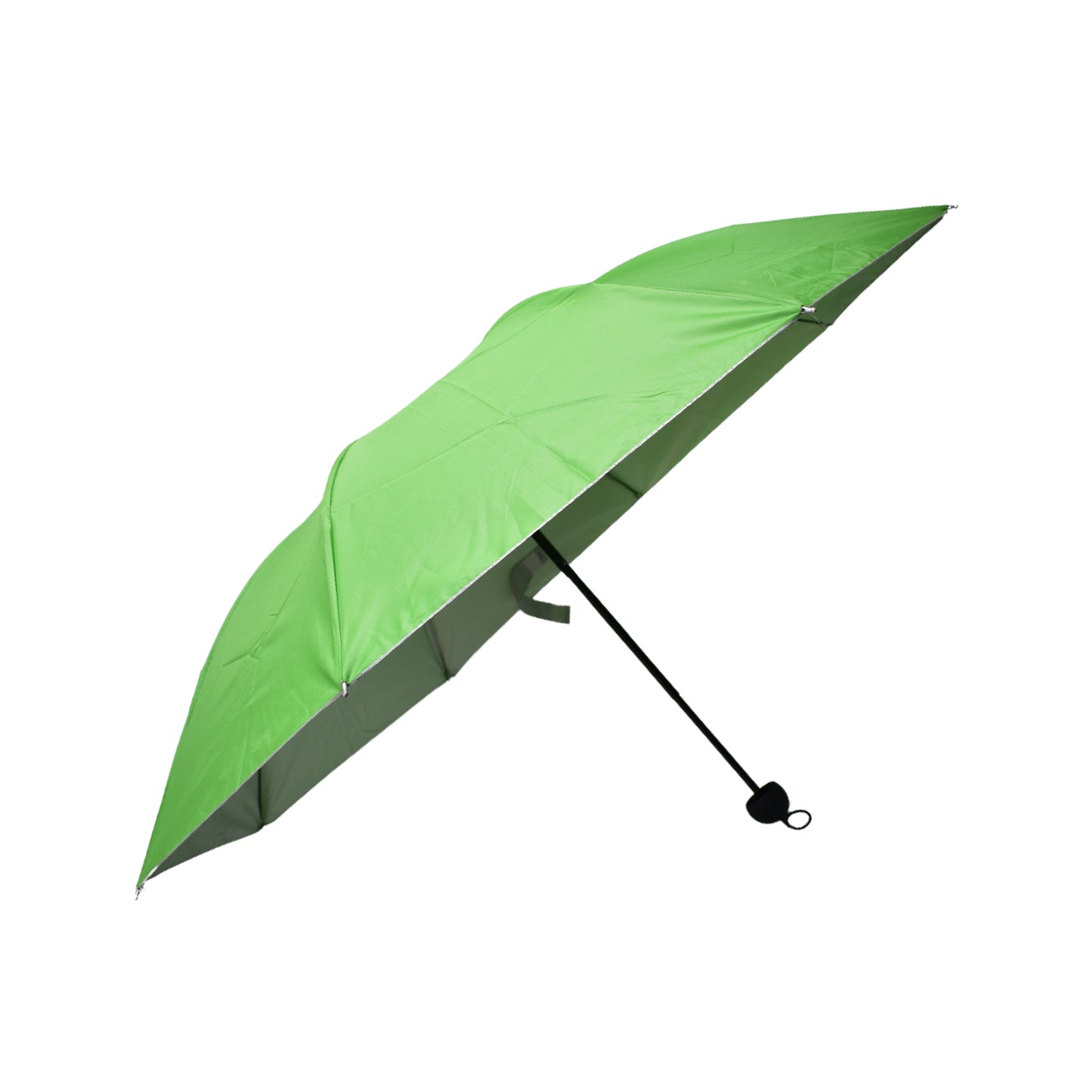 3 Fold Sun Protective Solid Foldable Outdoor Umbrella Portable Sun Uv Protection Lightweight Rain Umbrella With Umbrella Case For Girls Women Men Boys - Happy Price - Image 4