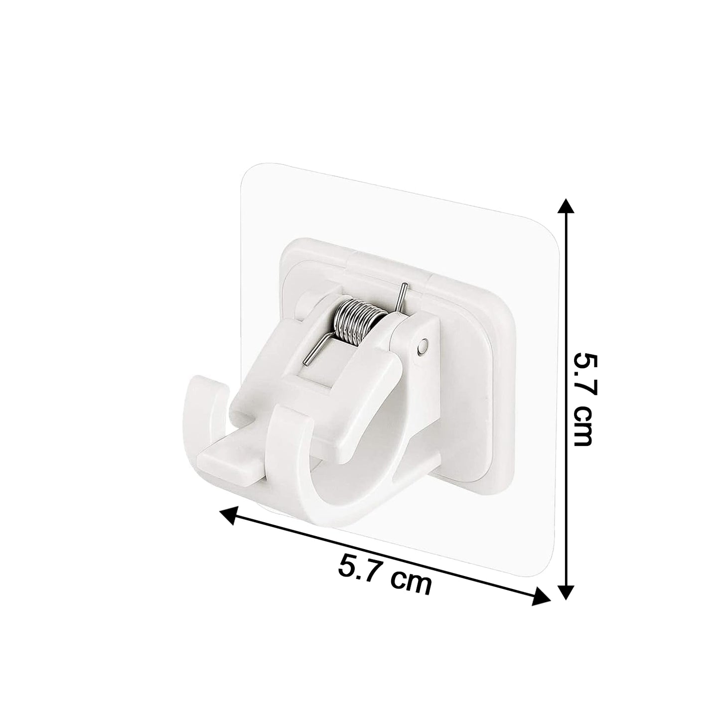 Adhesive Wall Towel Holder with Hooks - No Drill Mount - Happy Price - Image 5