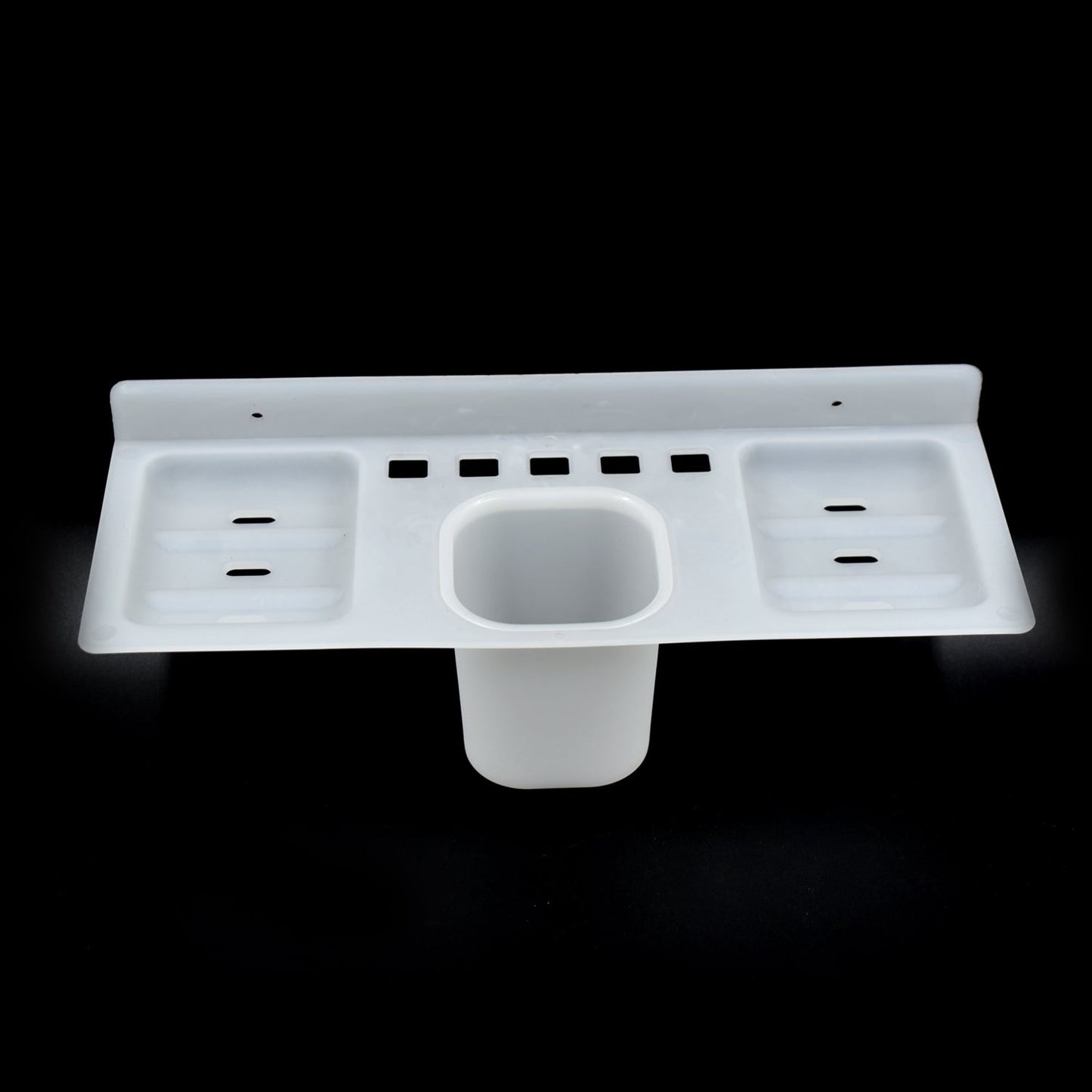 4 In 1 Plastic Soap Dish And Plastic Soap Dish Tray Used In Bathroom And Kitchen Purposes. - Happy Price - Image 3