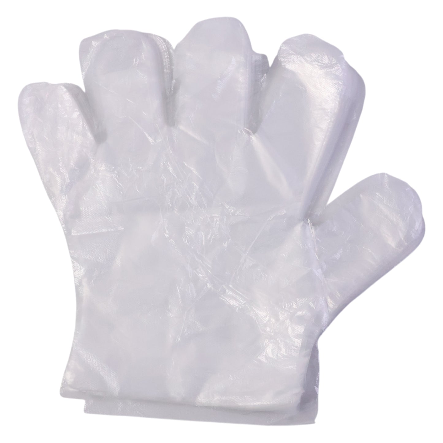 Transparent Disposable Plastic Gloves - 100 Piece Pack for Kitchen & Cleaning - Happy Price - Image 4
