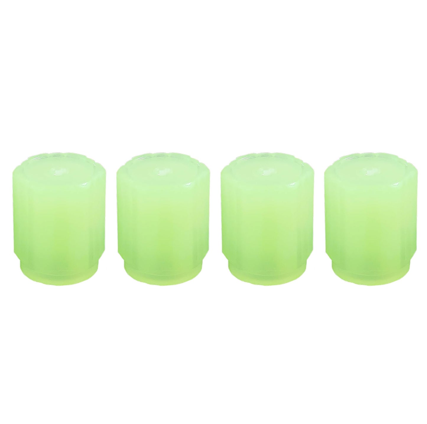 Tyre Valve Caps Luminous Glow Car Tire Valve Cap Covers Vaal Cap (4 Pcs Set) - Happy Price - Image 3