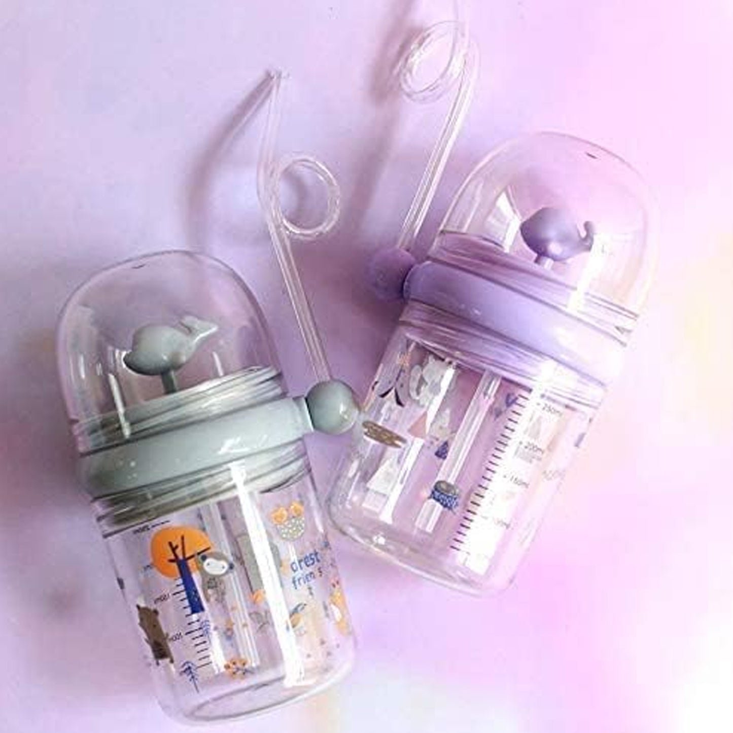 Whale Fountain Sippy Cup with Straw for Toddlers (1 Pc) - Happy Price - Image 6