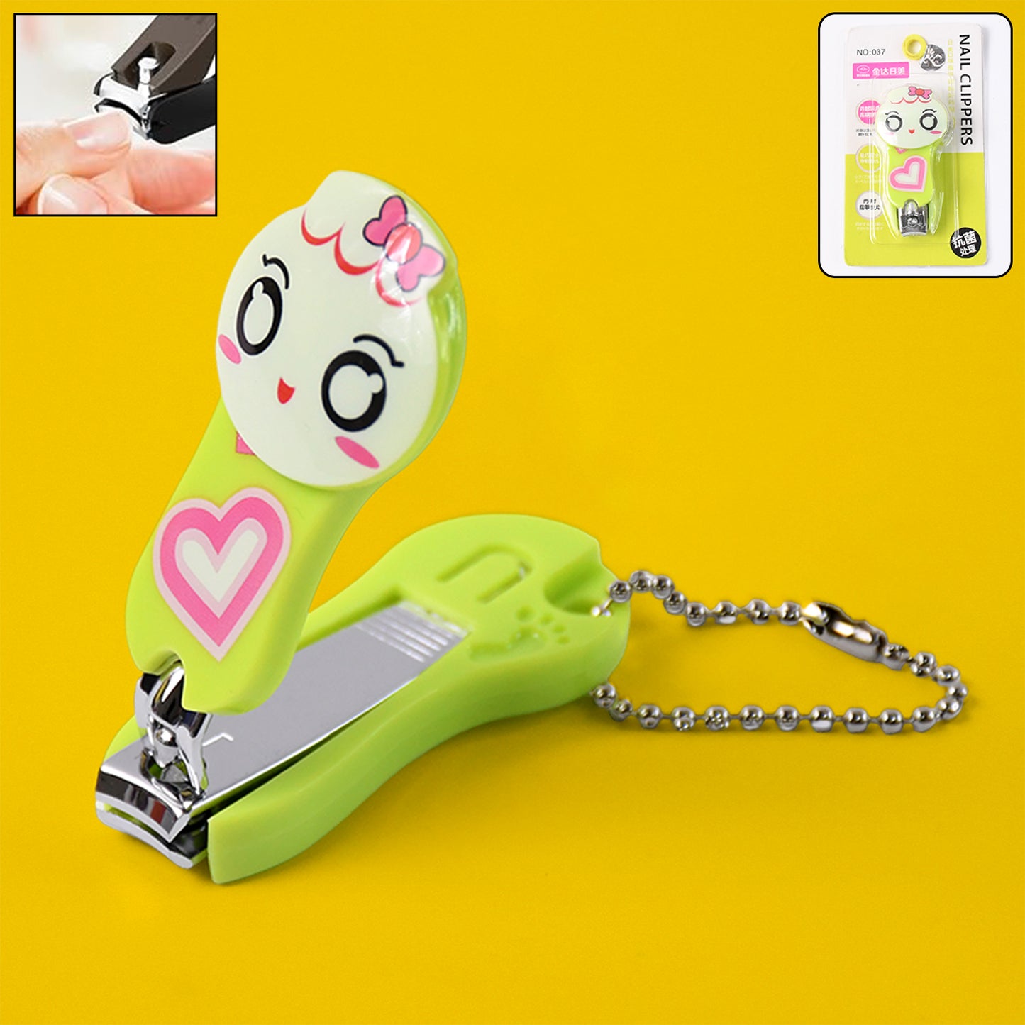 Cute Cartoon Nail Clipper   Cutter Lovely Cat Bear Frog Small (1 Pc) - Happy Price - Image 2