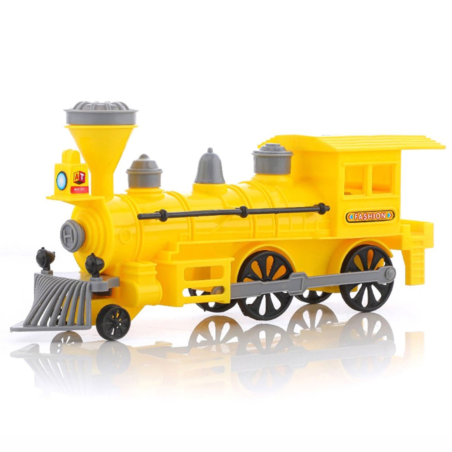 Pull And Go Train With Light Plastic String Pull Back Train (1 Pc  Mix Color) - Happy Price - Image 5