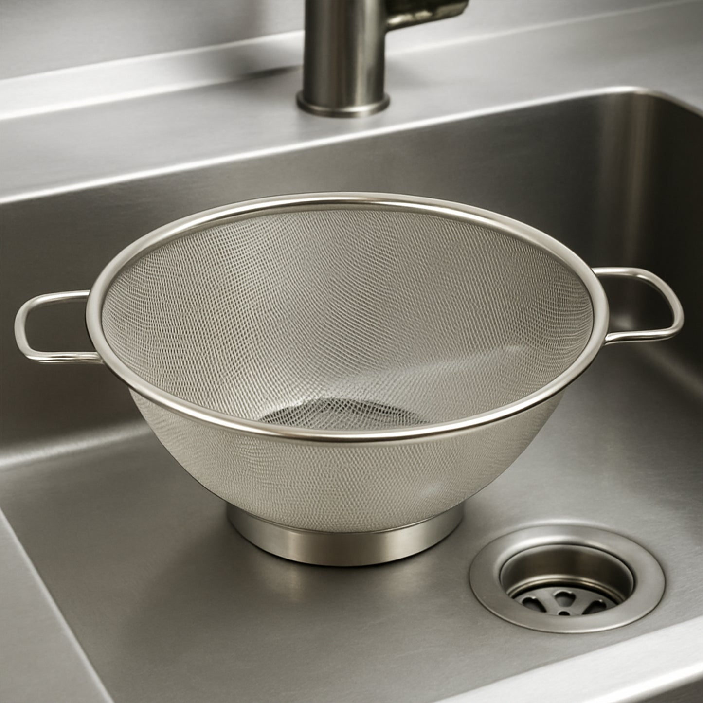 Apex Stainless Steel Mesh Colander - Happy Price - Image 3