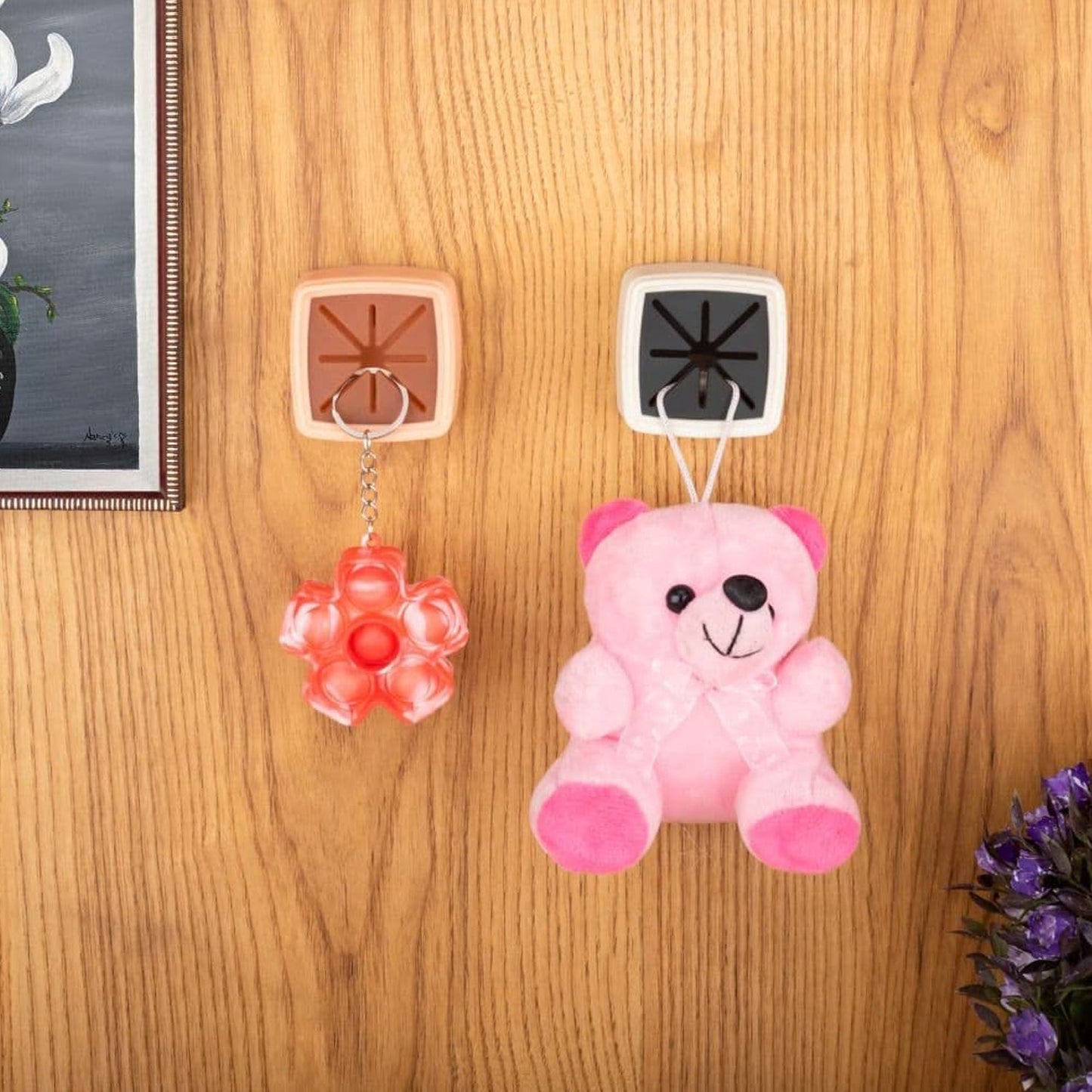 4 Pc Towel Holder Mostly Used In All Kinds Of Bathroom Purposes For Hanging And Placing Towels For Easy Take-in And Take-out Purposes. - Happy Price - Image 4