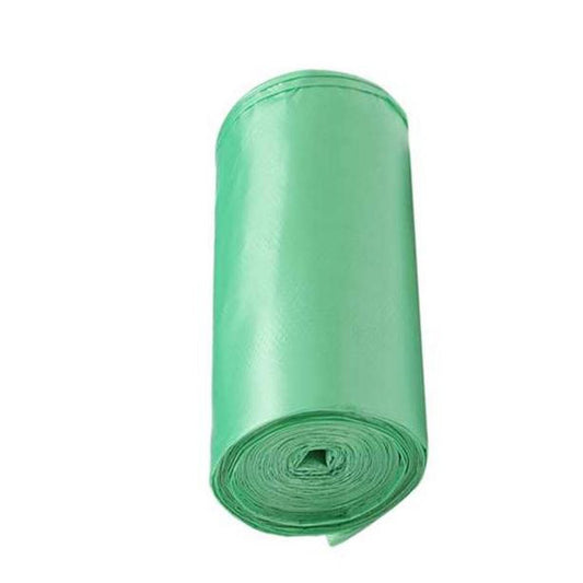 Bio-degradable Eco Friendly Garbagetrash Bags Rolls (19 X 21) (Green) - Happy Price - Image 1