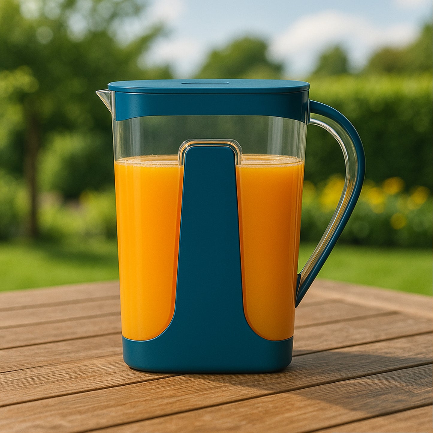 2000ml Transparent Water Jug with Handle and Lid - Happy Price - Image 3