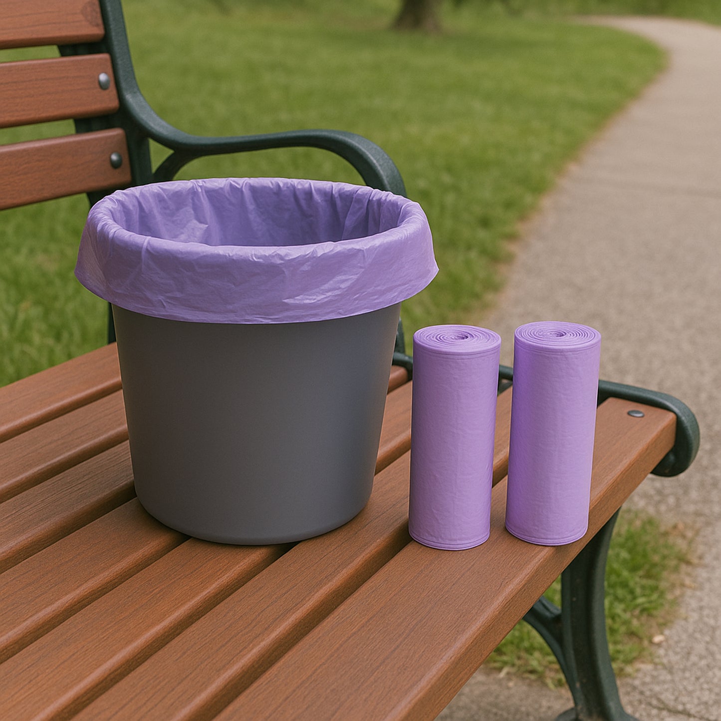 Durable Garbage Bags 50x60 Cm - 2 Rolls for Home & Office - Happy Price - Image 3