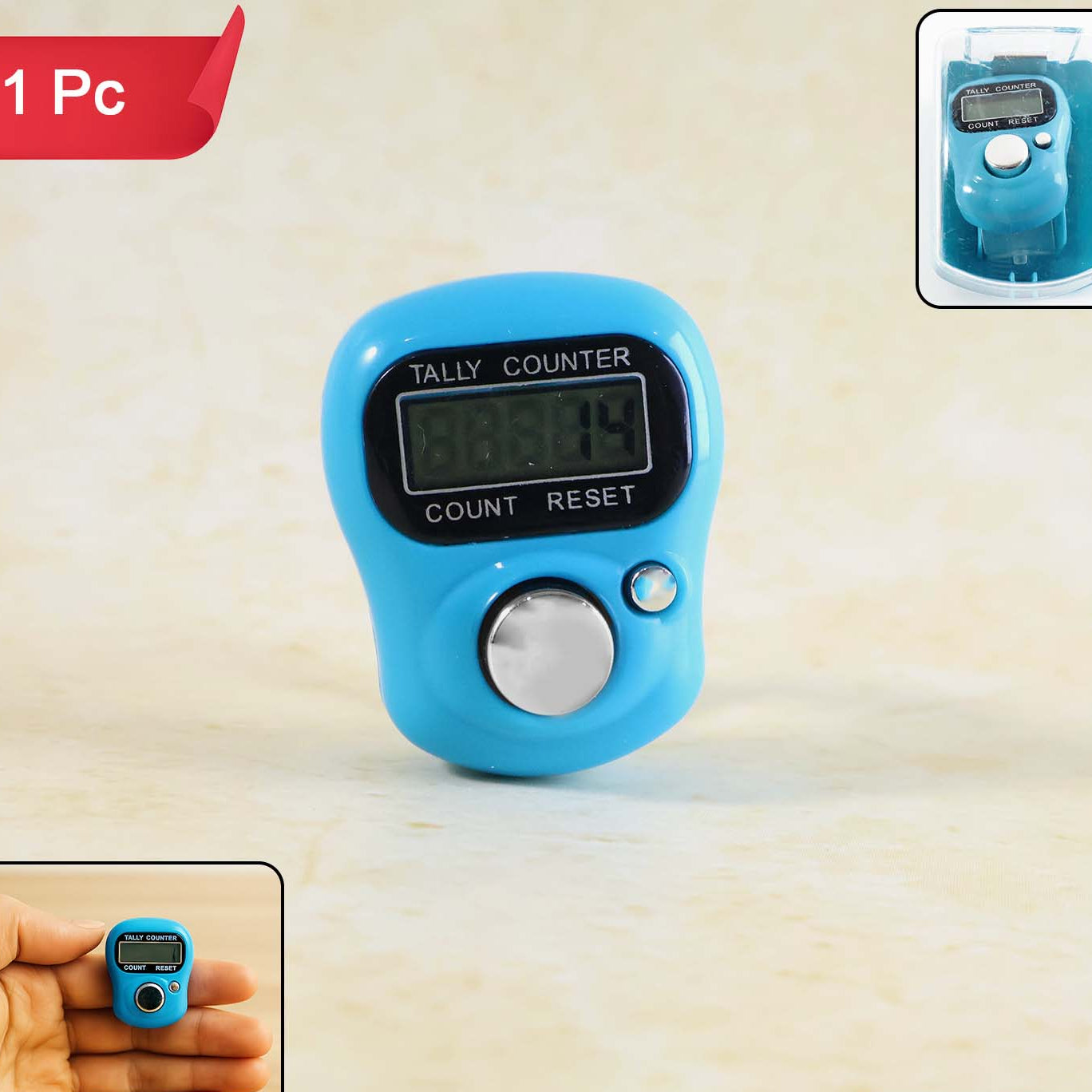 Digital Finger Counter with LCD Display & Reset Button (1 Pc) - Happy Price - Image 1