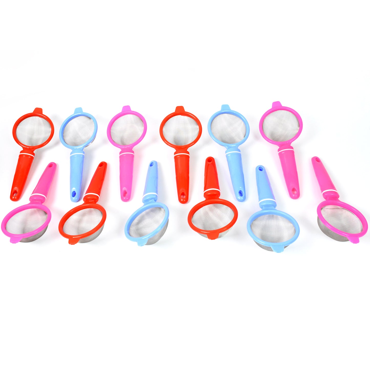 Plastic Multipurpose Tea And Coffee Strainer (Pack Of 12 Pcs) - Happy Price - Image 5