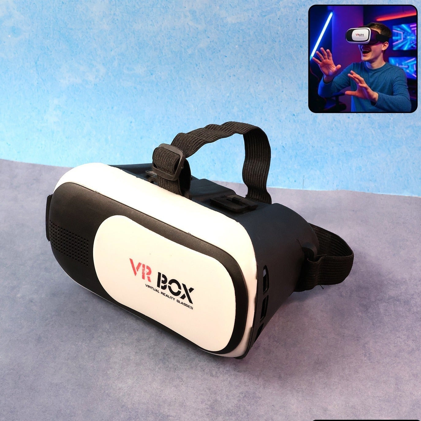 VR BOX Virtual Reality 3D Headset for Smartphones (1 Pc) - Happy Price - Image 1