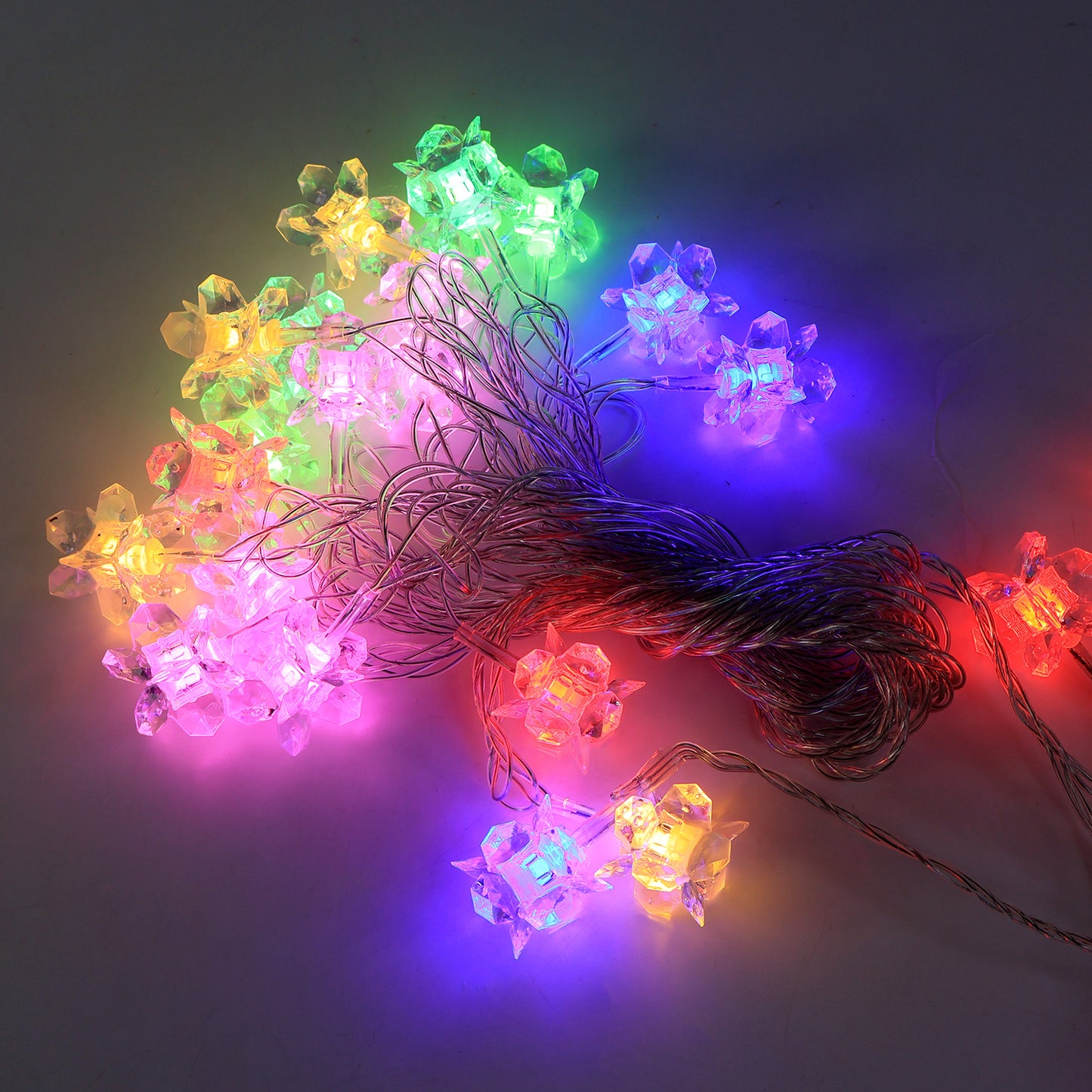 Crystal Flower Led Decorative String Light (8 Meter) - Happy Price - Image 4