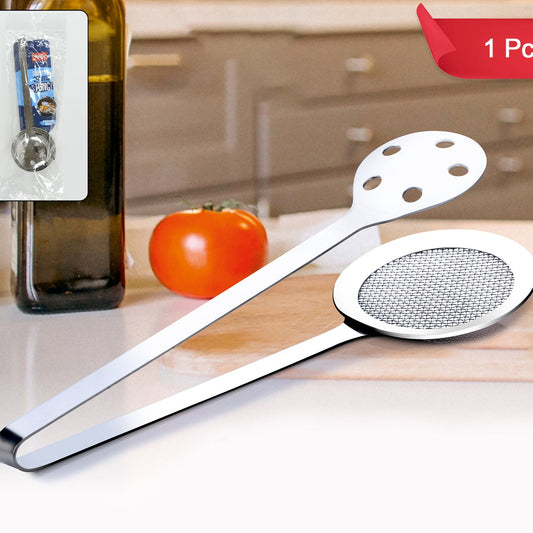 Apex Stainless Steel Skimmer Serving Tong - Happy Price - Image 1