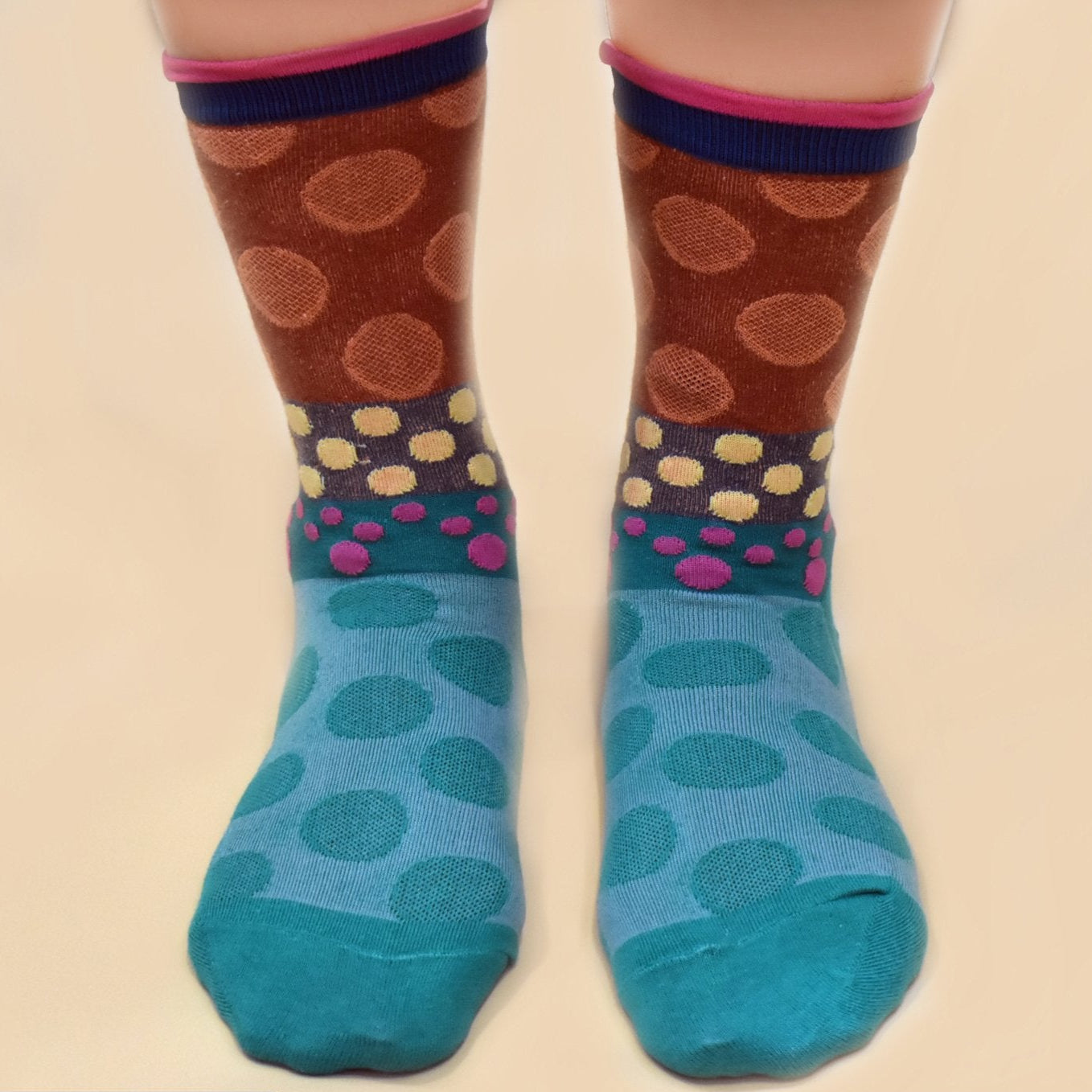 7302 Socks Breathable Thickened Classic Simple Soft Skin Friendly - Happy Price - Image 1
