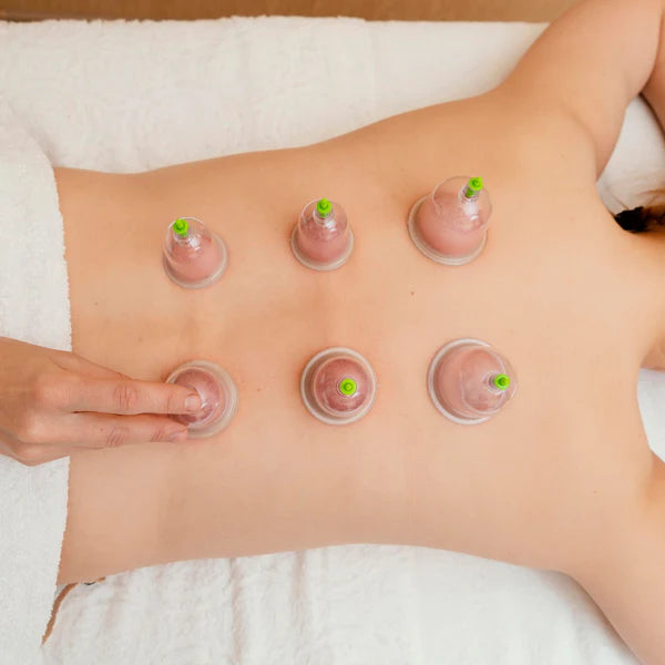 Vacuum Cupping Therapy Set - 6 Piece Kit for Muscle Relaxation - Happy Price - Image 3