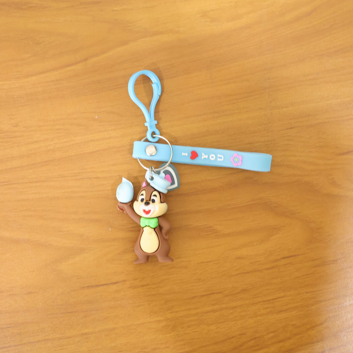 Cute Squirrel Character Keychain with Decorative Strap - 1 Pc - Happy Price - Image 7