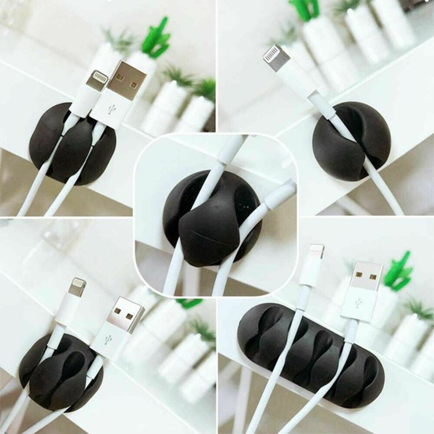 10pcs Cable Holder And Supporter For Giving Support And Stance To All Kind Of Cables. - Happy Price - Image 6