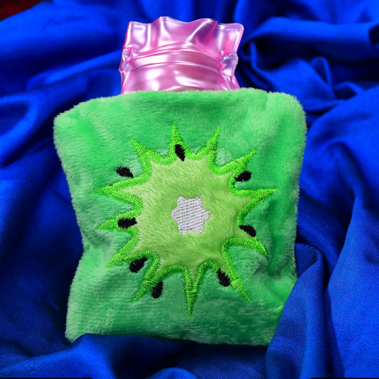 Green Sun Small Hot Water Bag With Cover For Pain Relief Neck Shoulder Pain And Hand Feet Warmer Menstrual Cramps. - Happy Price - Image 1