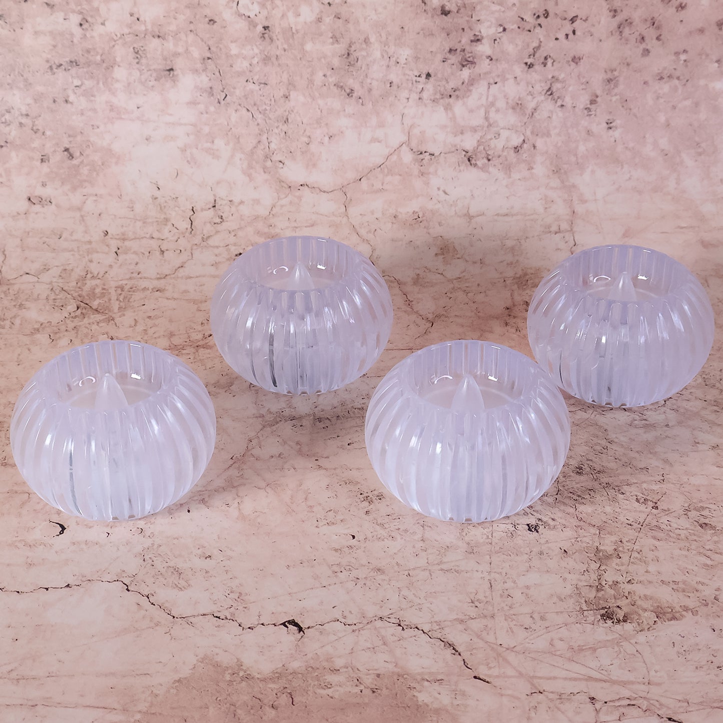 Set of 4 LED Flameless Candles with Crystal Holder - Safe Decorative Lighting - Happy Price - Image 4