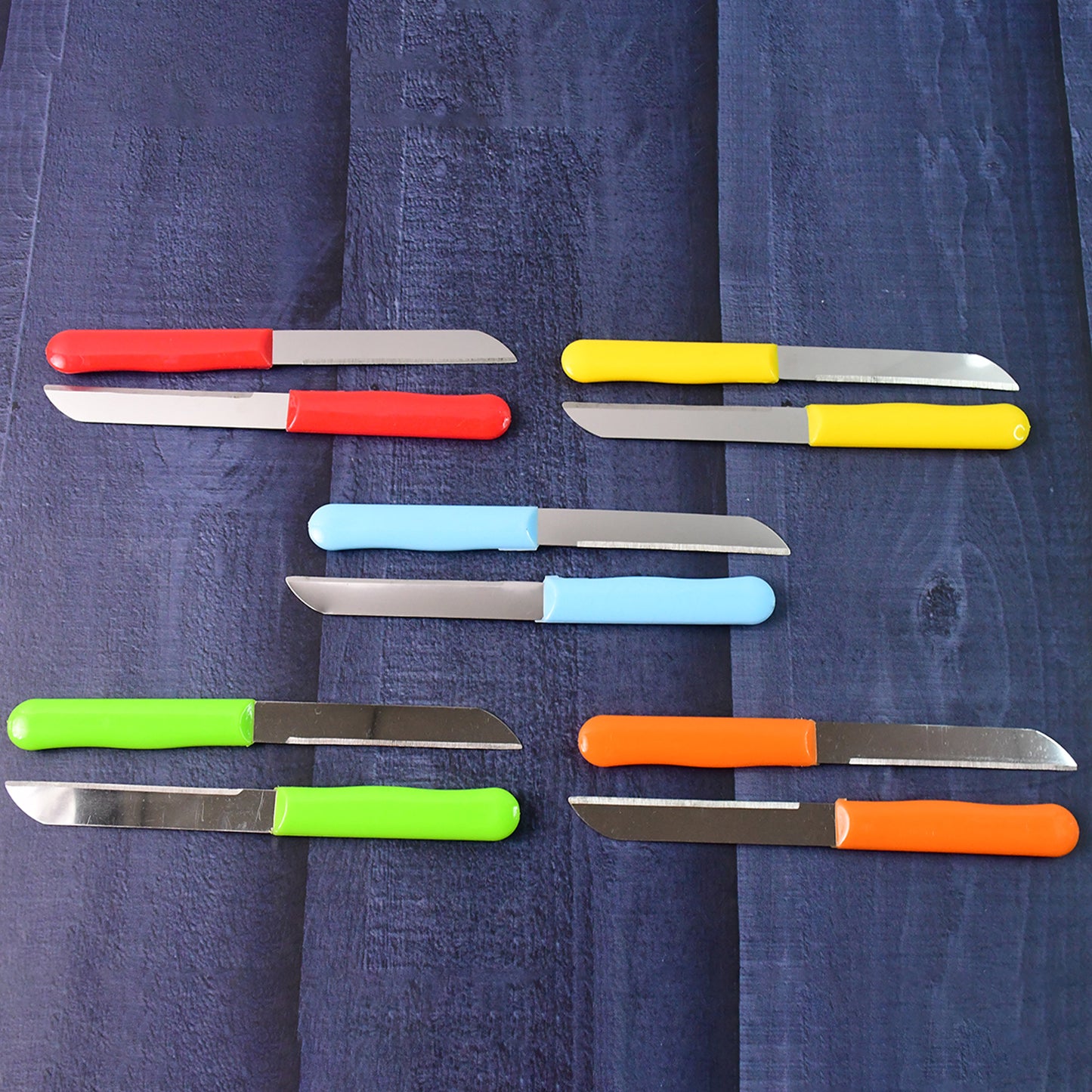 Premium Quality Stainless Steel Handle Plain Knife (10 Pc  1 Set) - Happy Price - Image 4