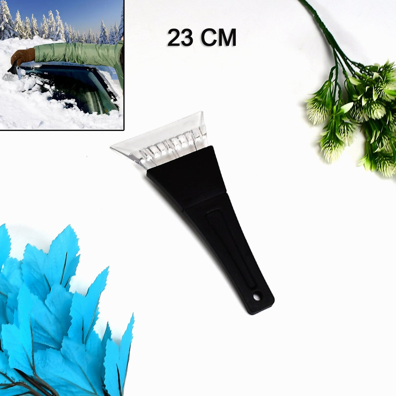 6663 Ice Scraper Windshield With Window For Cars - Happy Price - Image 1