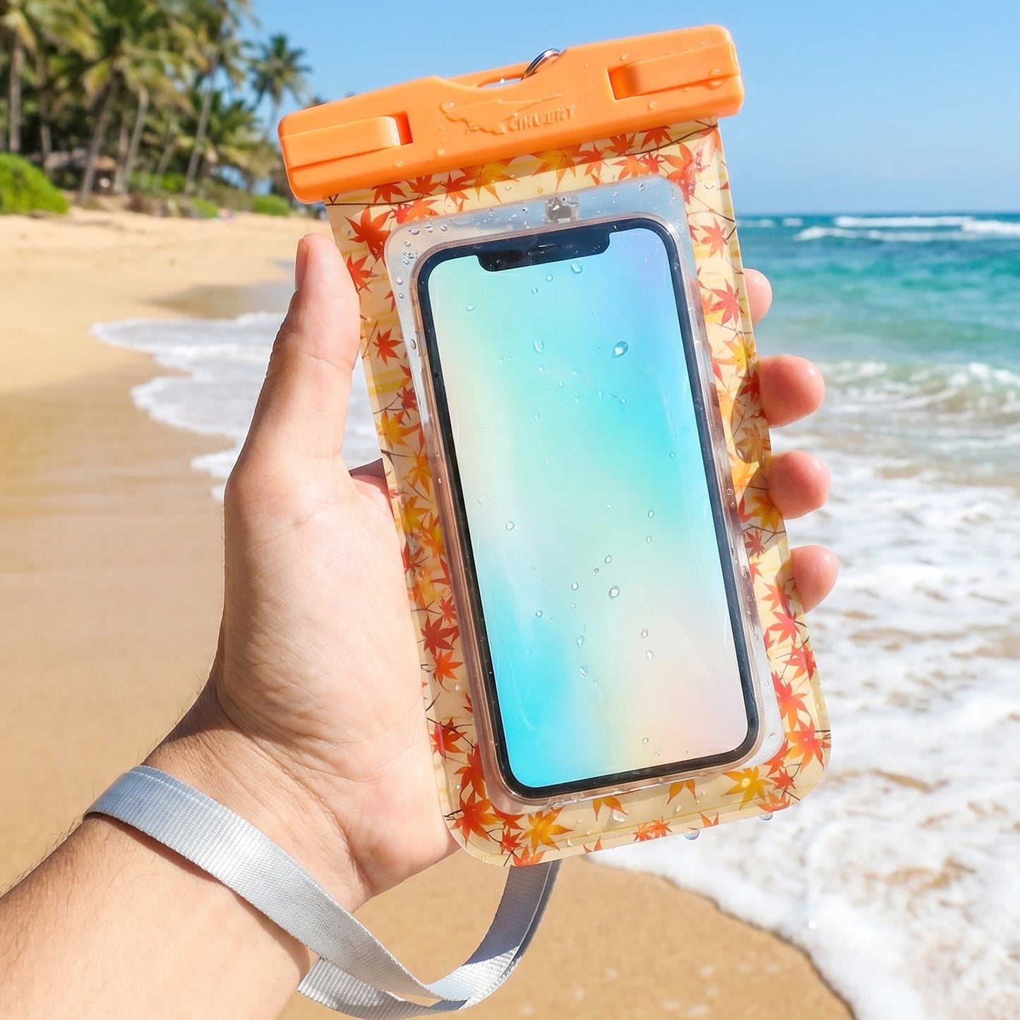 Waterproof Mobile Pouch with Armband & Lanyard - 1 Pc Universal Phone Case - Happy Price - Image 6