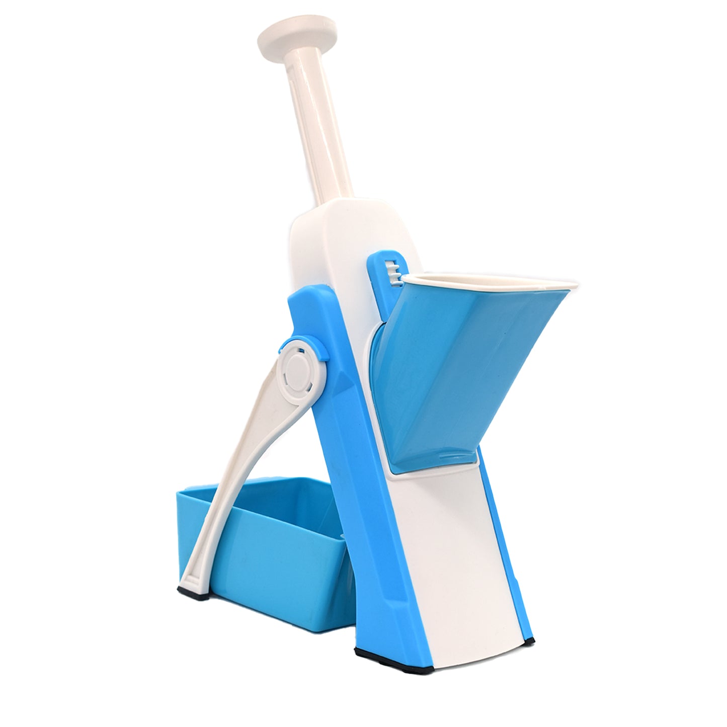 Adjustable Hand Press Vegetable Slicer with 3 Blades - Happy Price - Image 7