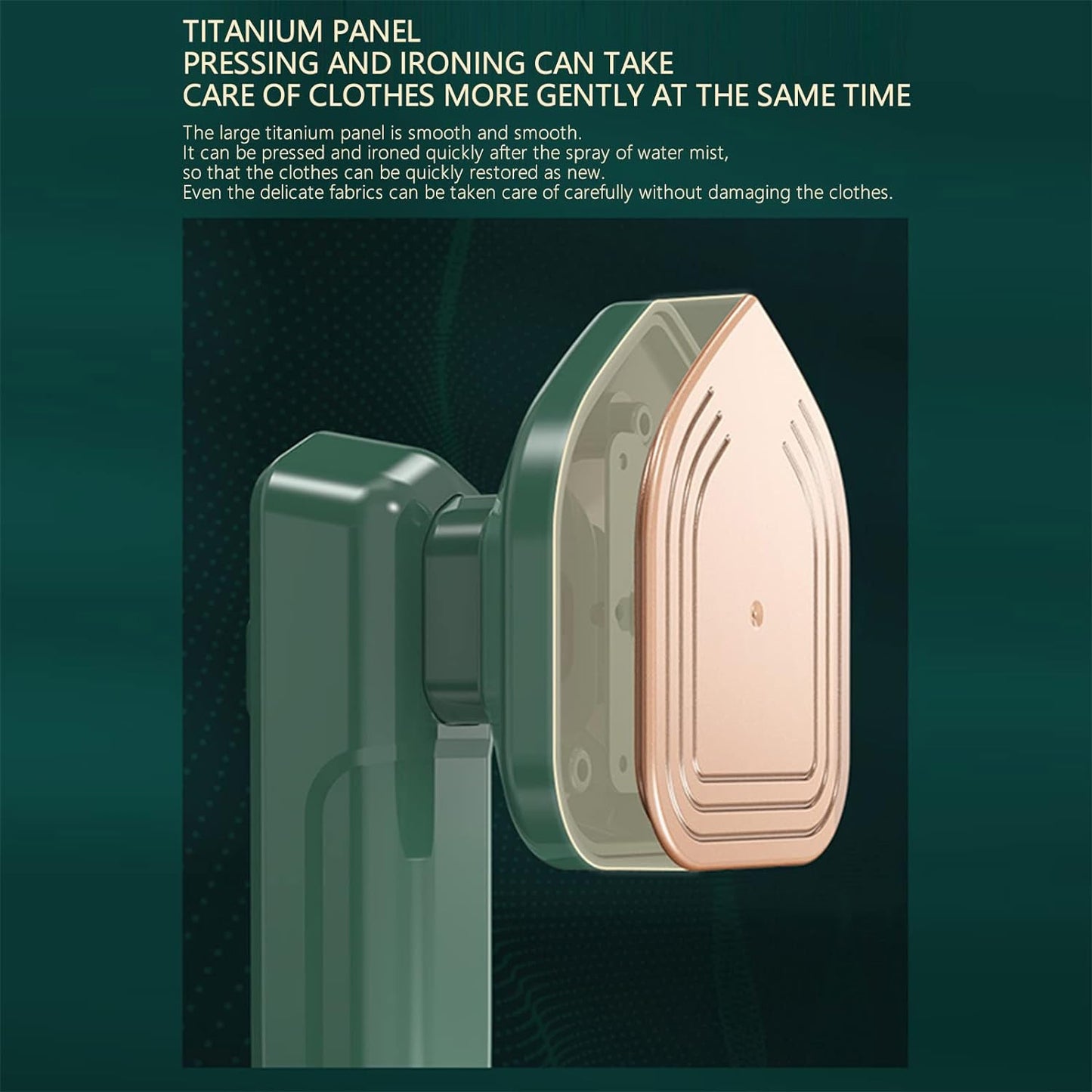 Mini Steam Iron Handheld Garment Steamer For Clothes - Portable Travel Household Ironing Machine Fast Heat Up Powerful Steam Compact Design For Travel And Home Quilting Sewing Iron Useful Gifts For Family Members Friends Birthday (1 Pc) - Happy Price - Image 6