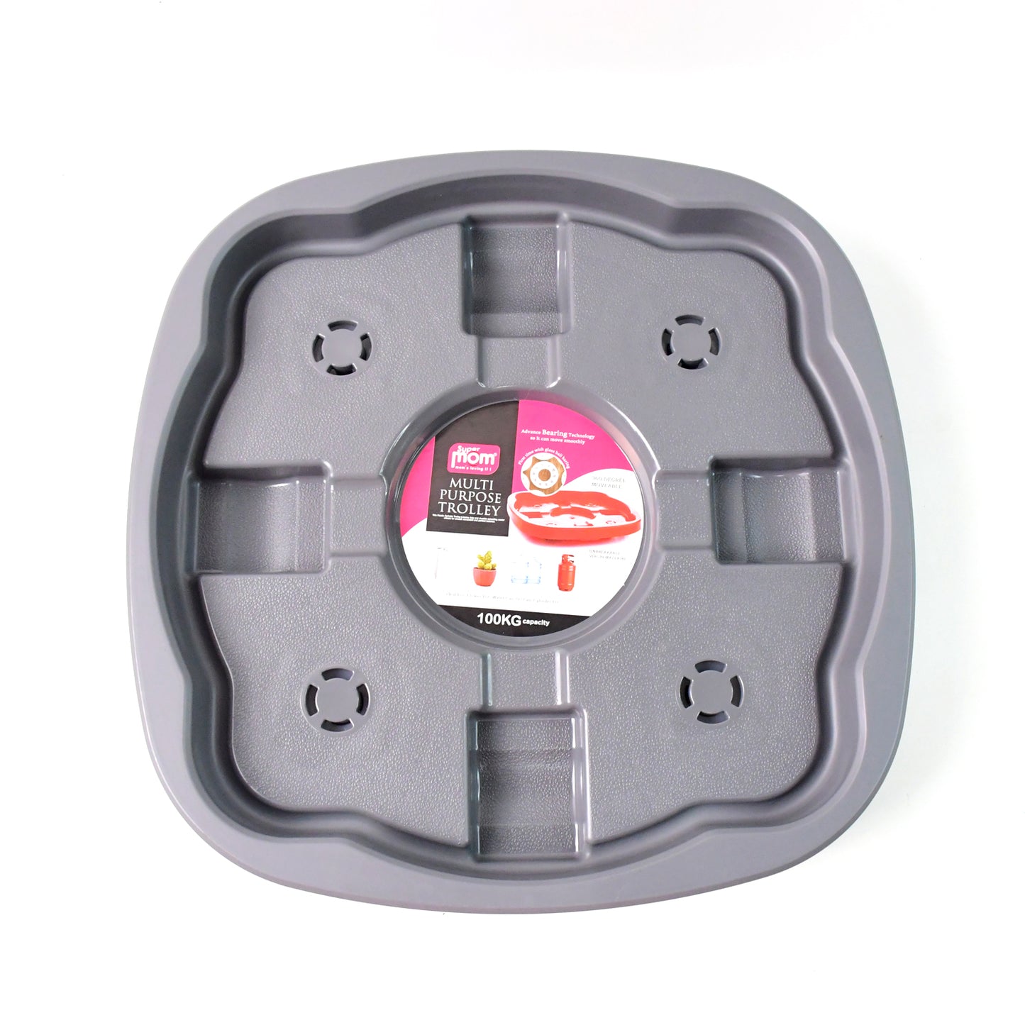 Heavy Duty Gas Cylinder Trolley with Wheels - Smooth Moving Kitchen Stand - Happy Price - Image 2
