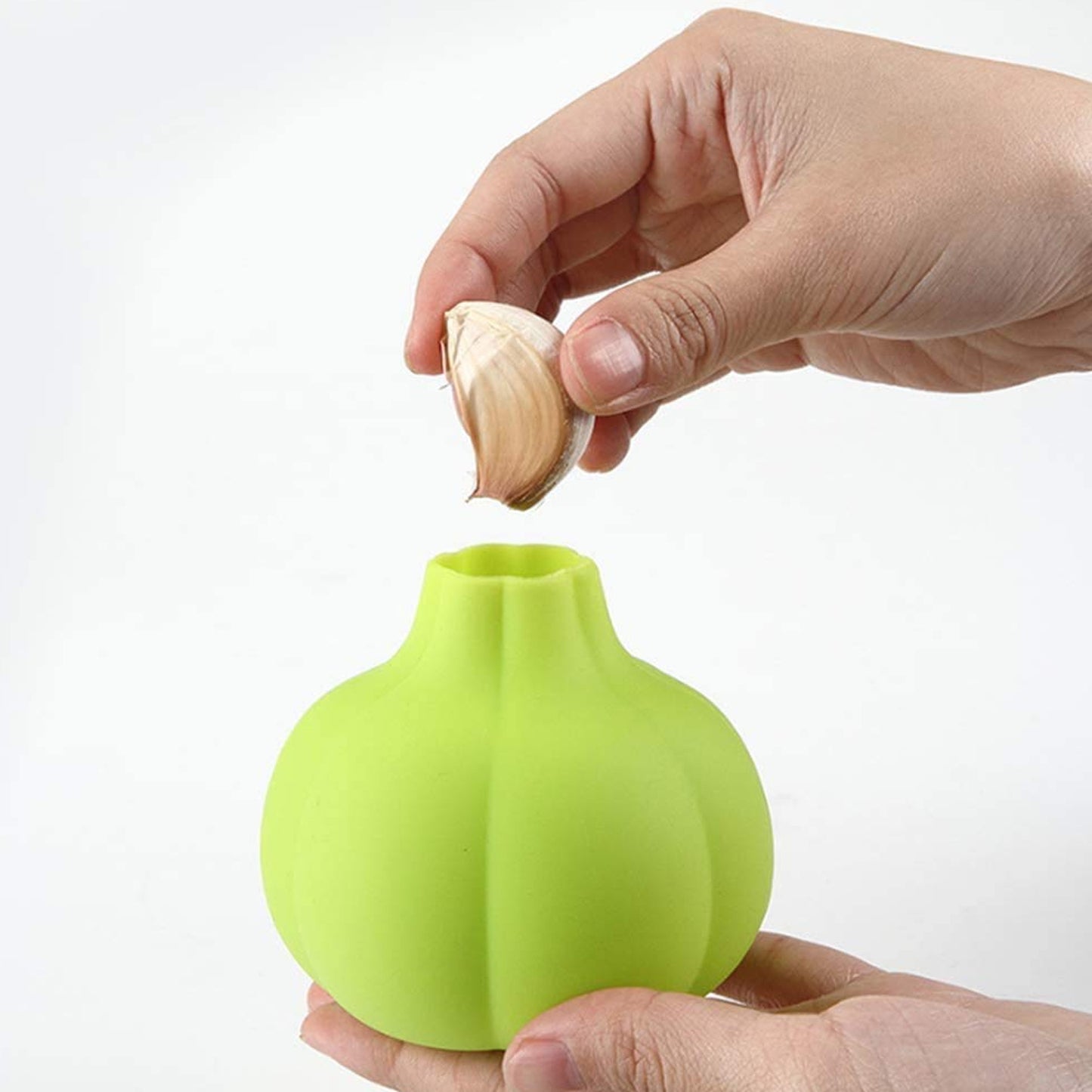 Silicone Ginger Garlic Manual Peeler - Happy Price - Image 6