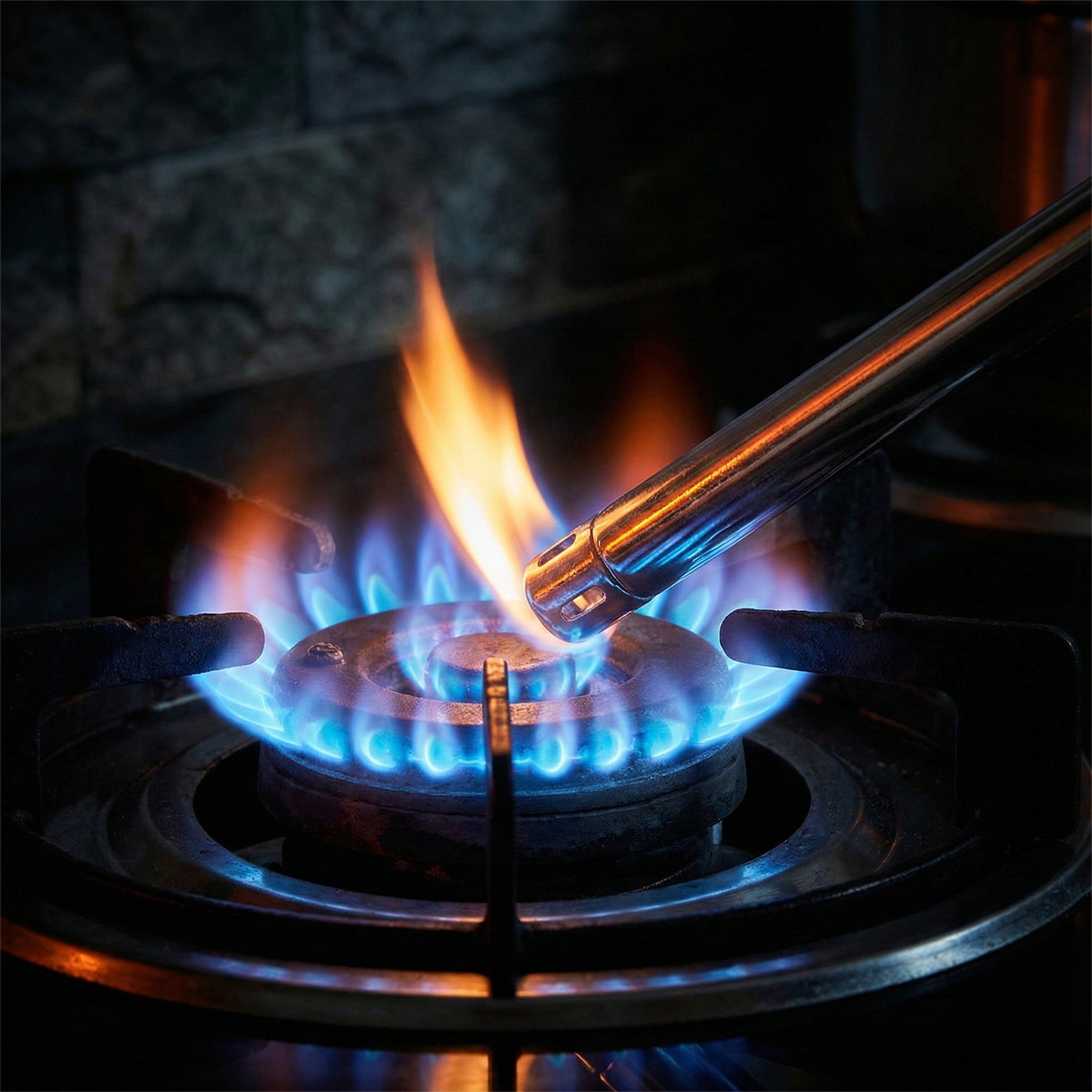 1.5 Feet Long Stainless Steel Gas Lighter for Stoves & BBQs - Happy Price - Image 3