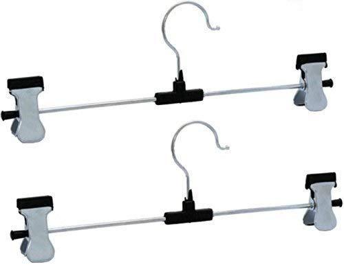 Hangers With 2-adjustable Anti-rust Clips (Pack Of 12) - Happy Price - Image 5