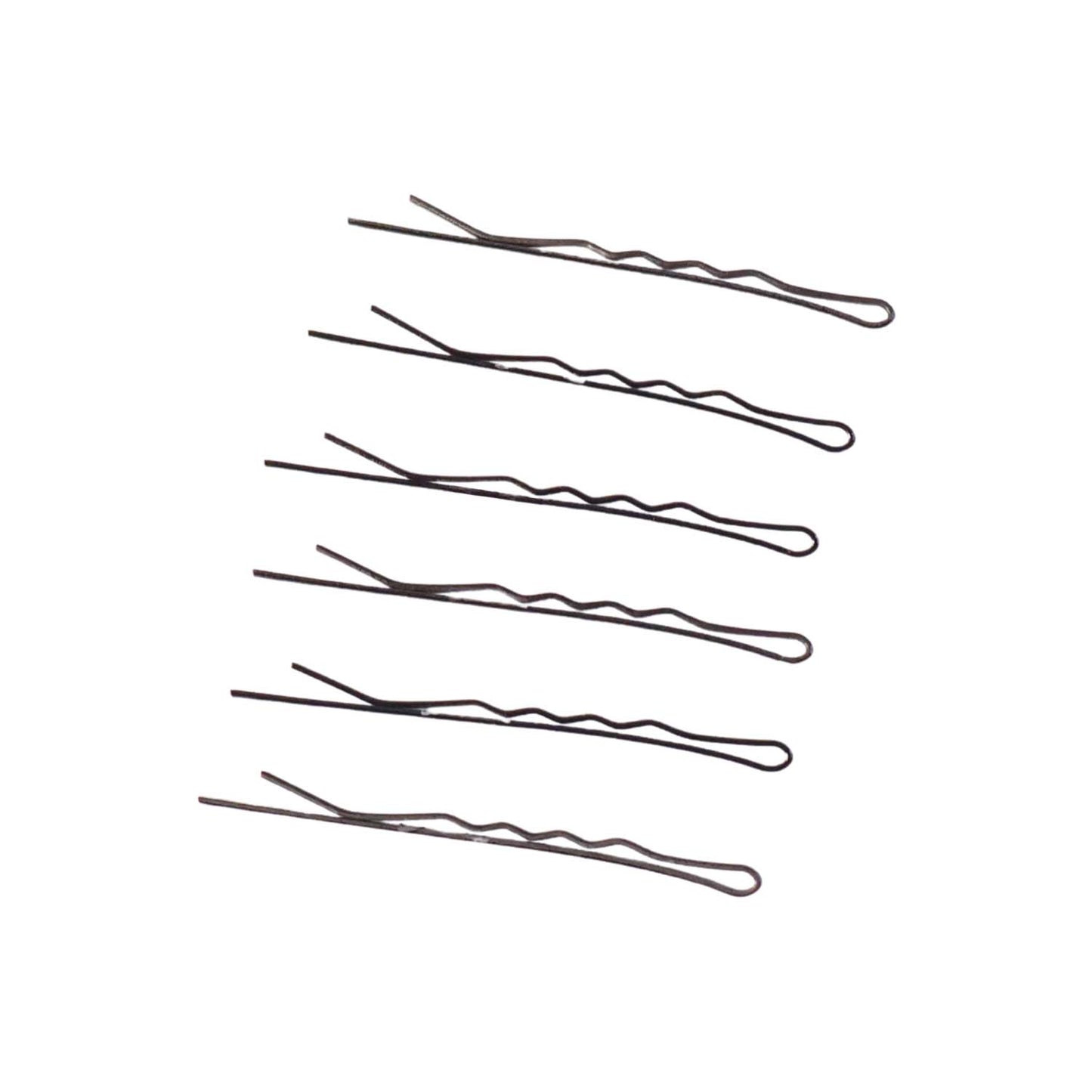 Medium Black Bobby Pins for Hair - 24 Pc Set - Happy Price - Image 2