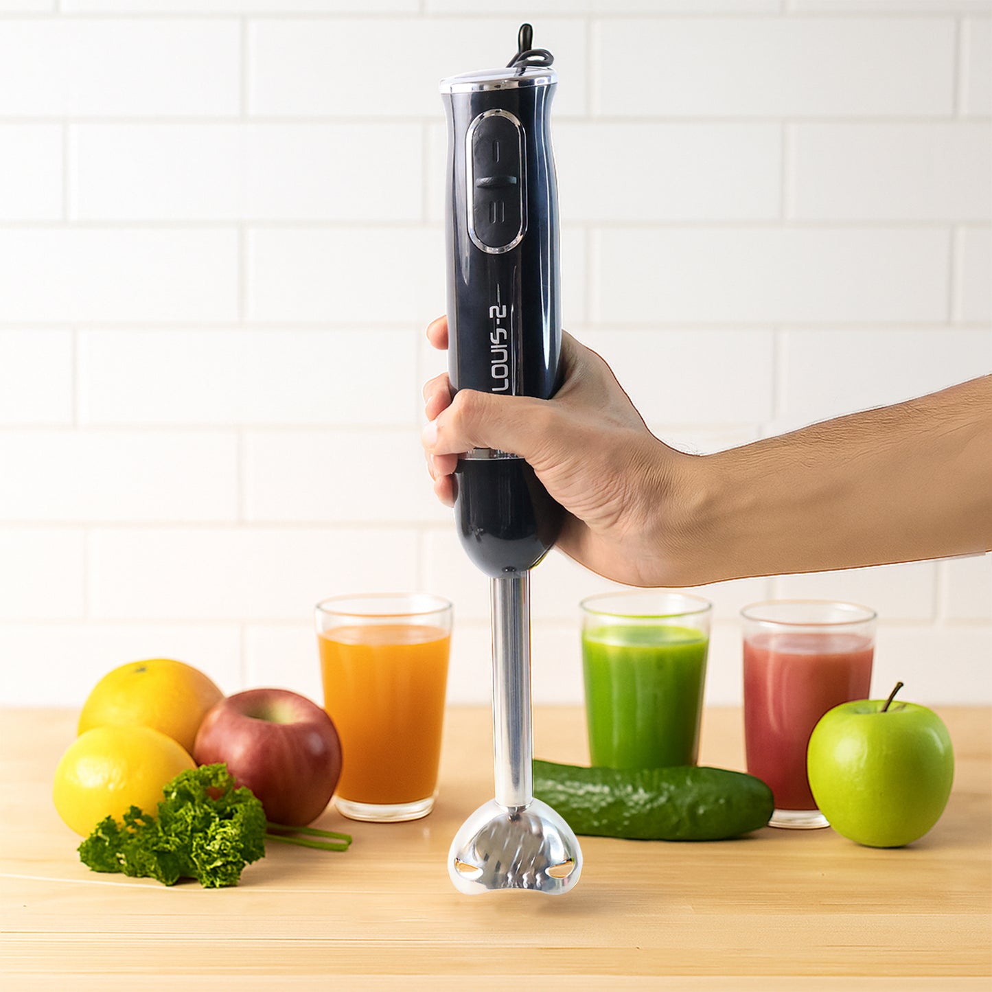 Orbit Electric Hand Blender with Stainless Steel Blade - 1 Pc - Happy Price - Image 6