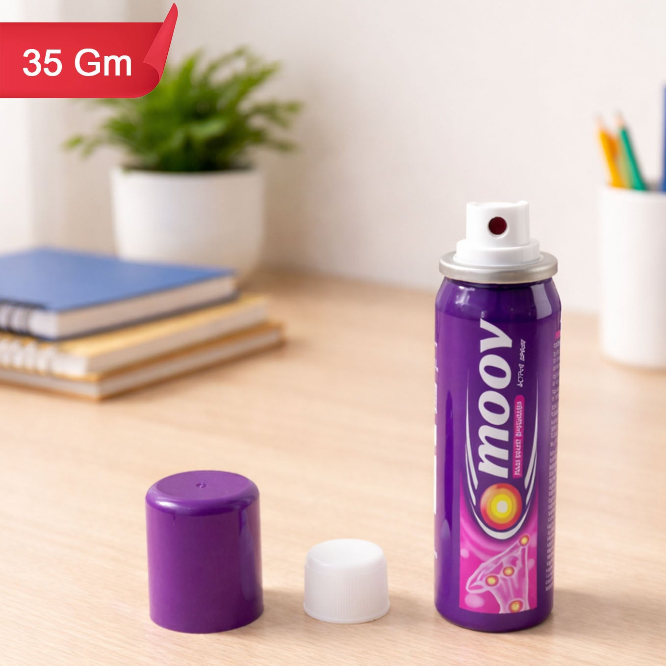 Quick Relief Muscle Pain Spray - Cooling Aerosol for Body Aches (35 Gm, 1 Pc) - Happy Price - Image 1