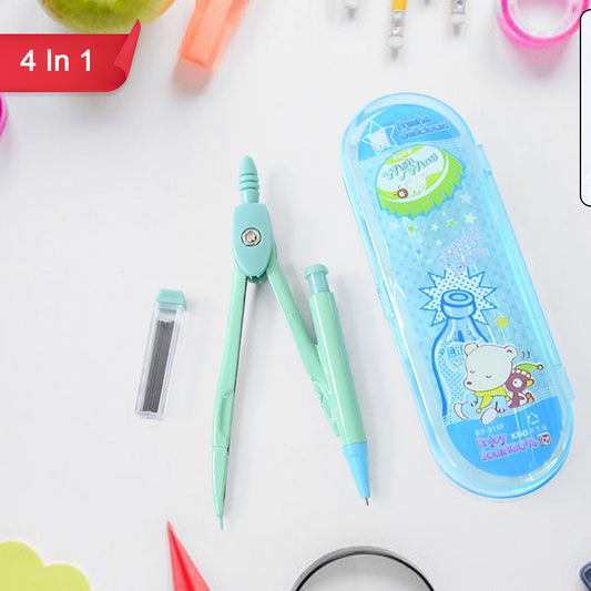 Geometry Compass Box Set (4 In 1) - Happy Price - Image 1